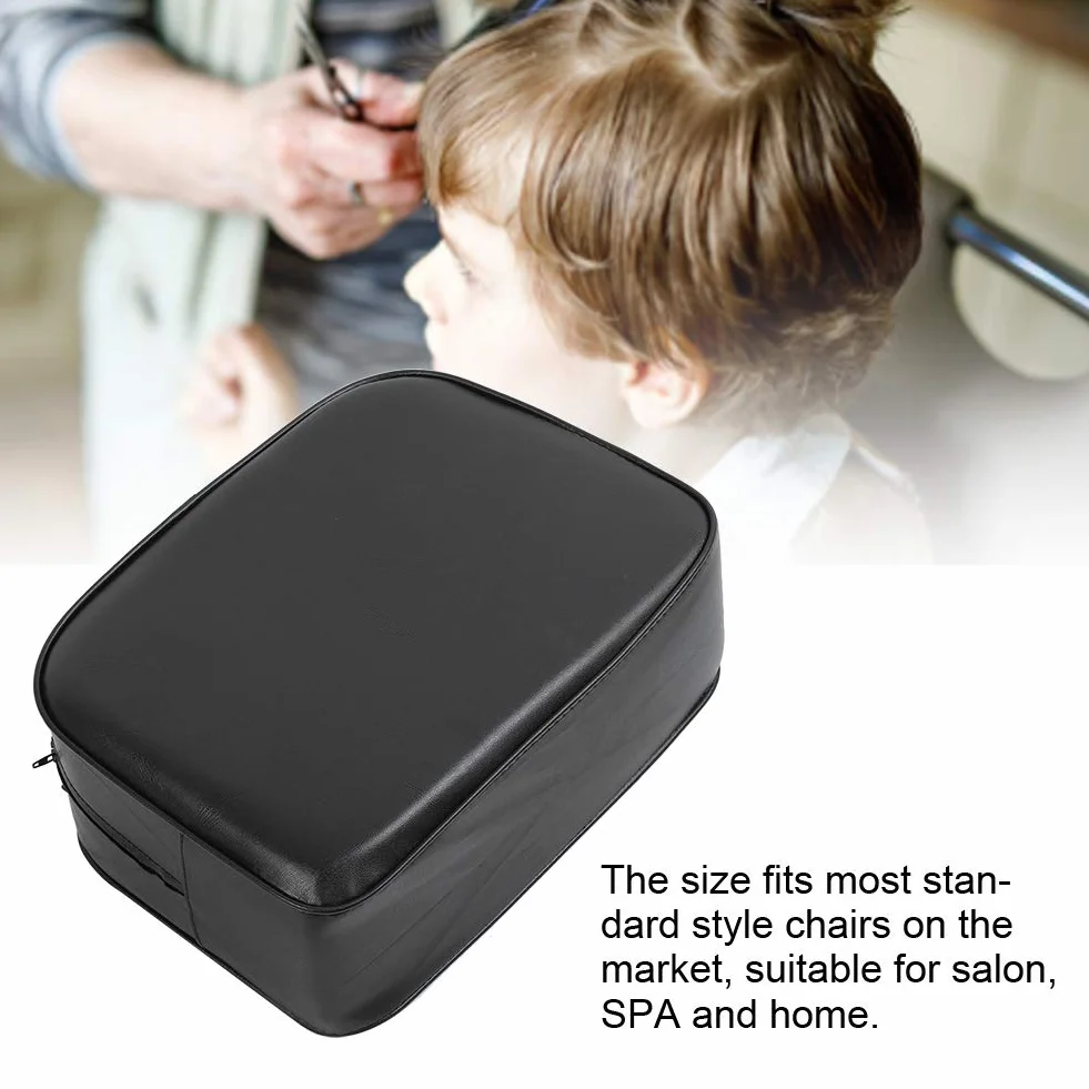 Yolispa Salon Booster sedile parrucchiere barbiere bambino booster cuscino taglio capelli acconciatura bellezza SPA attrezzature Barber Shop bambini taglio di capelli per salone bambino cuscino nero