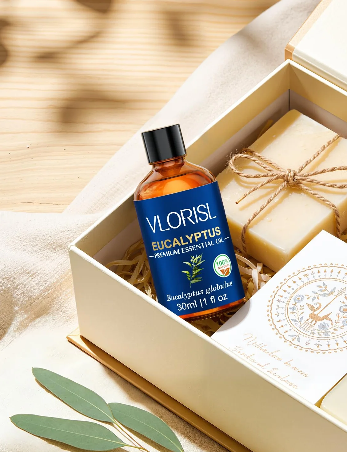 Olio Essenziale di Eucalipto 30ML, Aroma Fresco per Diffusore e Aromaterapia
