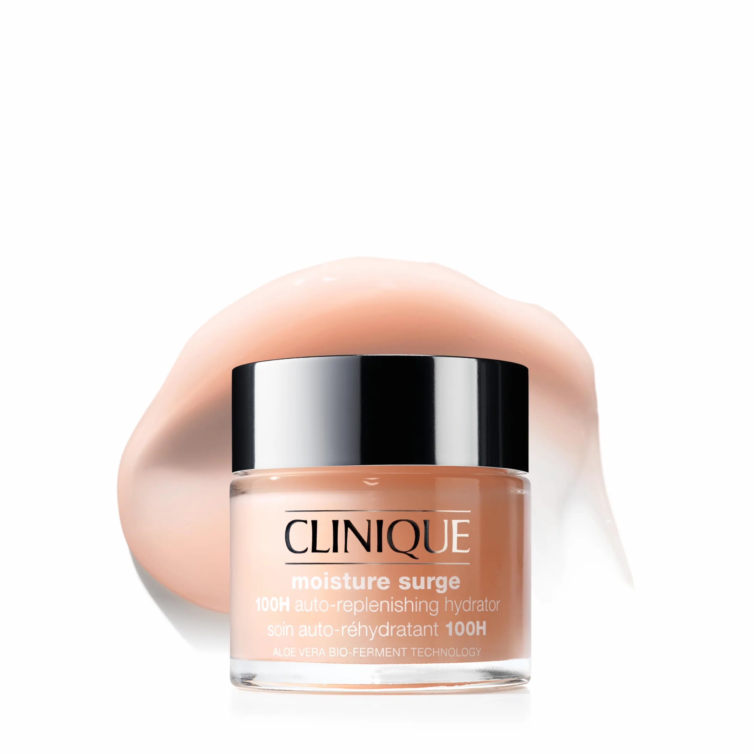 Clinique Moisture Surge 100H Auto-Replenishing Hydrator idratante con acido ialuronico per tutti i tipi di pelle | Idratazione fino a 100 h