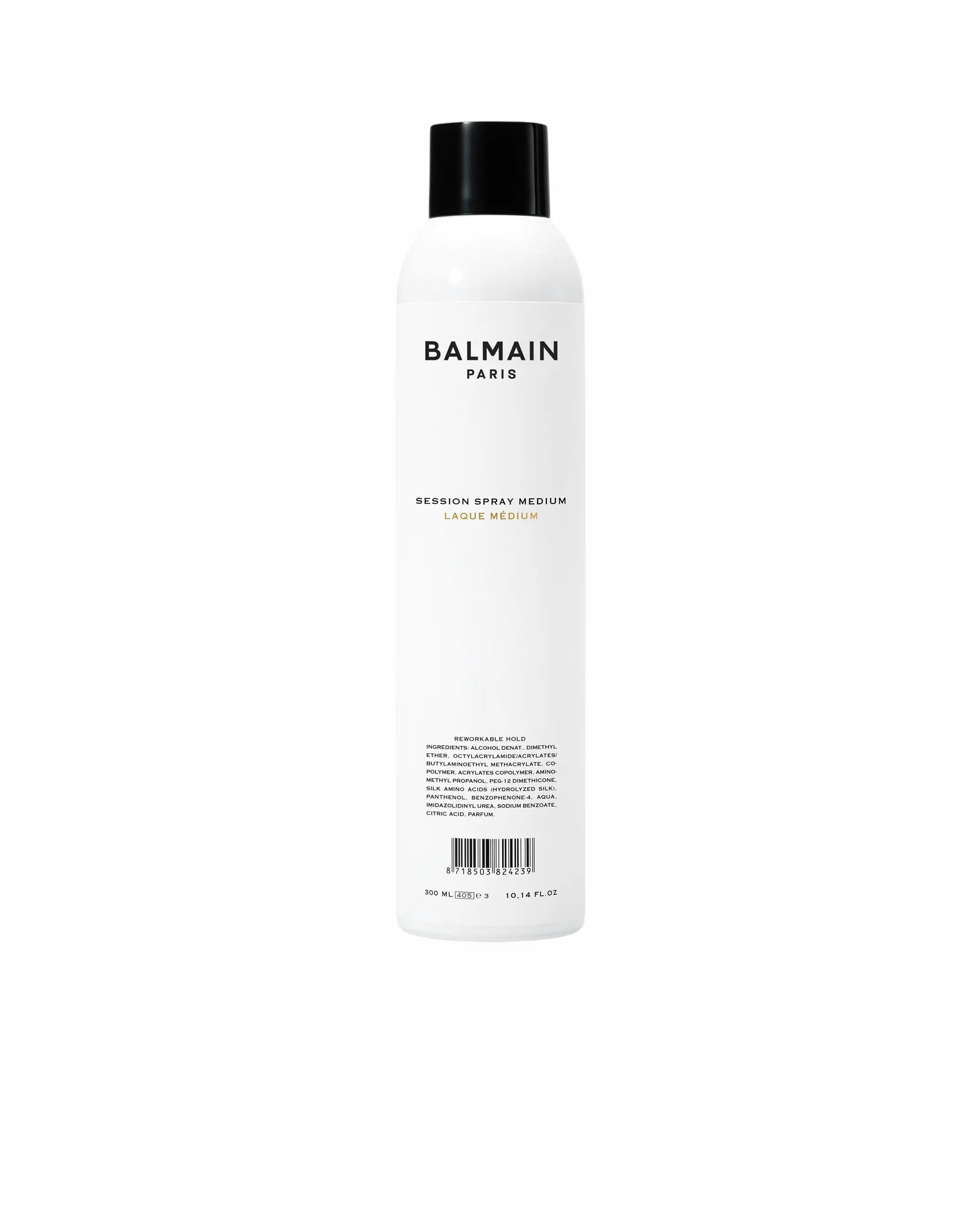 Session Spray Medium 300 Ml, trattamento adatto a un impiego regolare, pensato per un utilizzo ripetuto nel tempo, flacone da 300 ml indicato per essere utilizzato con continuità durante tutto l’anno