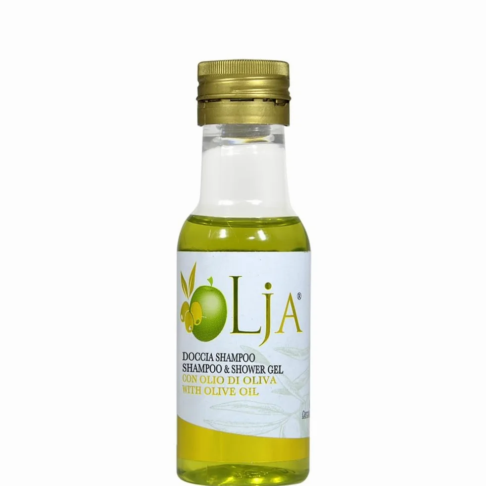 Linea Cortesia Olja 280 Pezzi Doccia/Shampoo, Flacone da 30ml, Doccia Shampoo all'Olio Extravergine di Oliva, Idrata e Gradevolemente Profumata