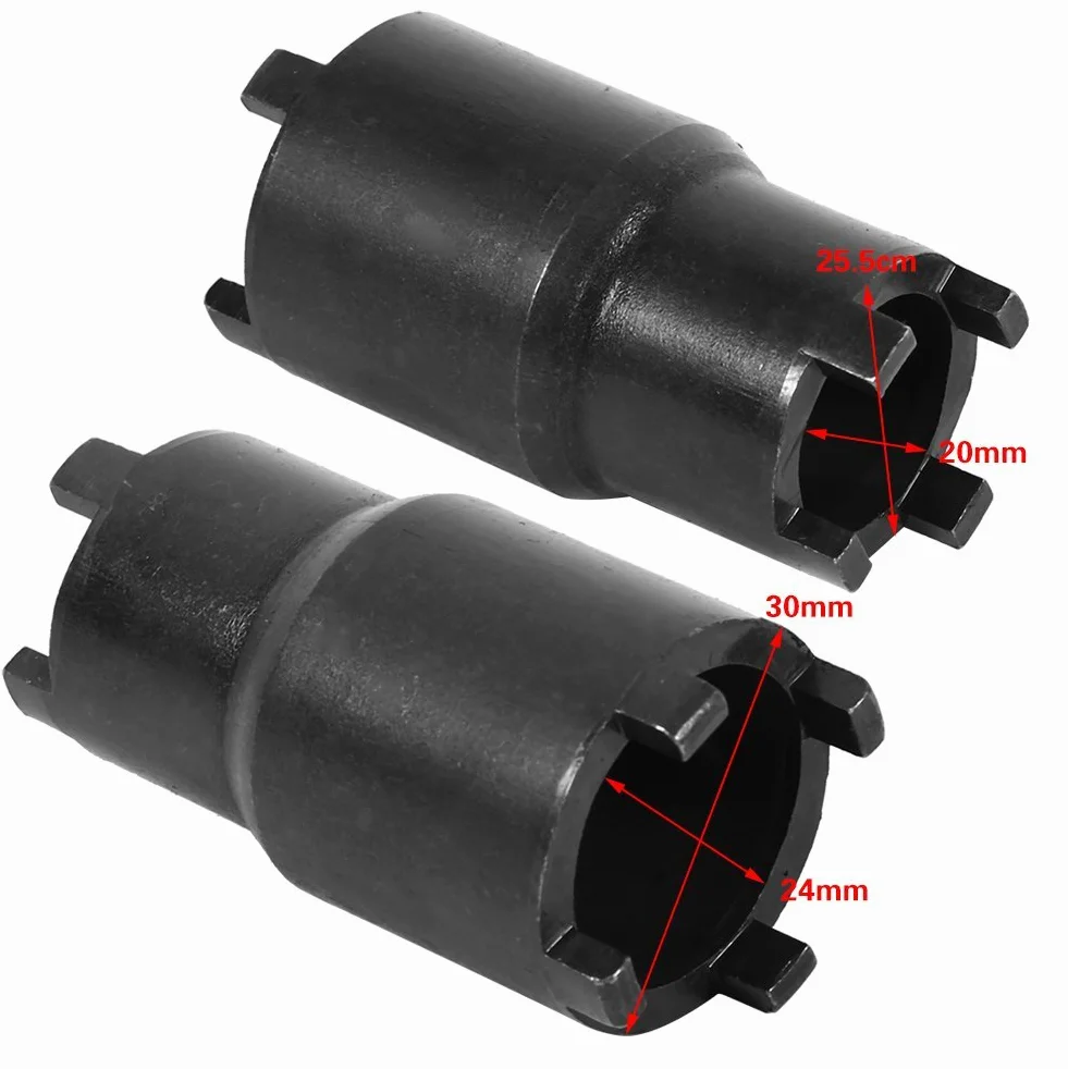 Keenso Chiave per controdado 2 in 1 20mm 24mm, Strumento di rimozione per frizione Crf 600rr 450r 250l