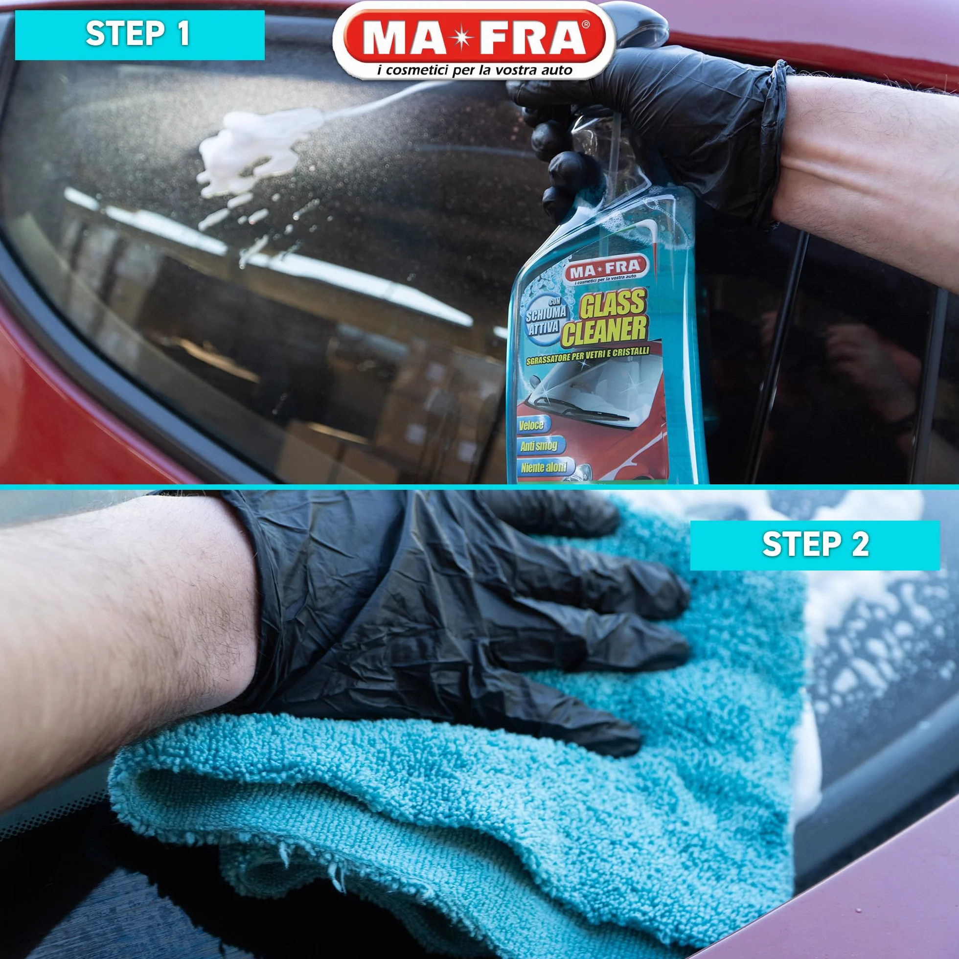 Ma-Fra Glass Cleaner Sgrassatore per Vetri e Cristalli 500ml