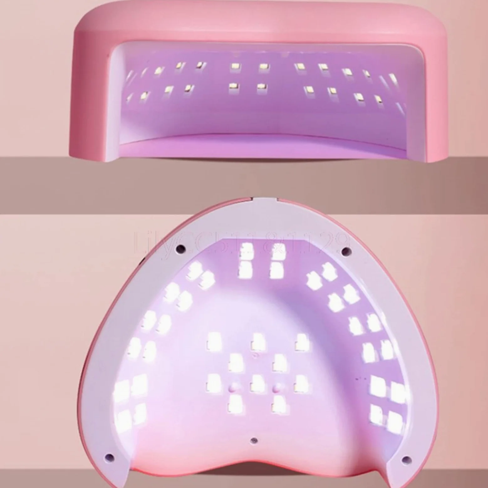 ZYC 180W UV per Unghie Lampada a Forma di Cuore Lampada a Forma di Cuore per Unghie Gel Polacco essiccatore indurello per Unghie