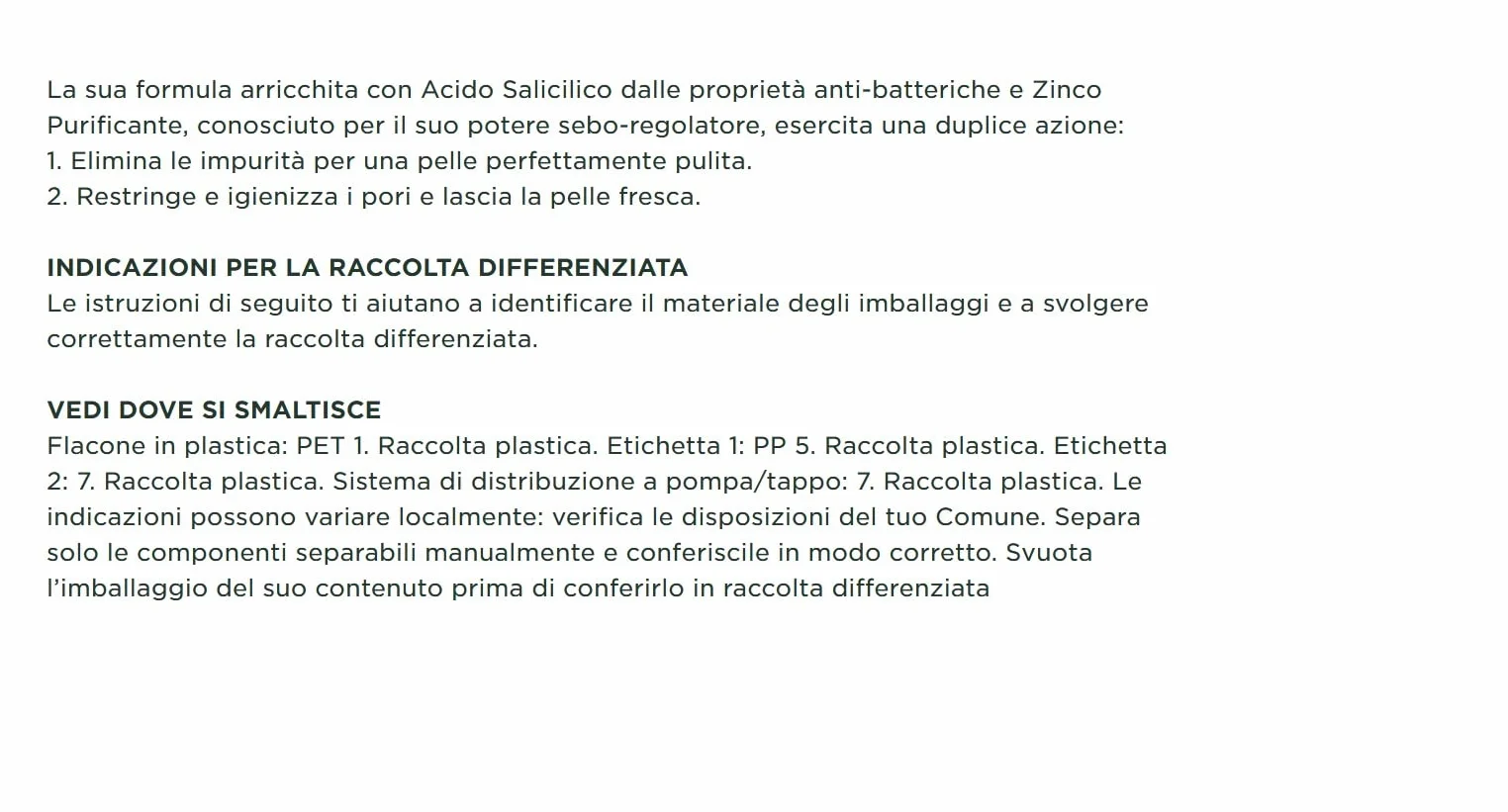 Garnier Pure Active Gel Detergente Purificante per Pelli Grasse o con Imperfezioni, 200 ml