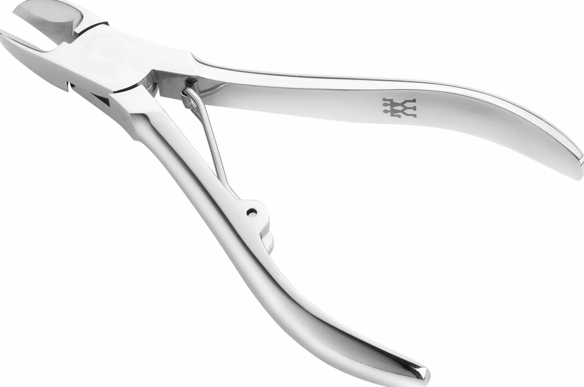 ZWILLING Tronchesi per unghie (taglienti per unghie forti, design ergonomico, ipoallergenico, taglio preciso), lucido, argento, 110 mm