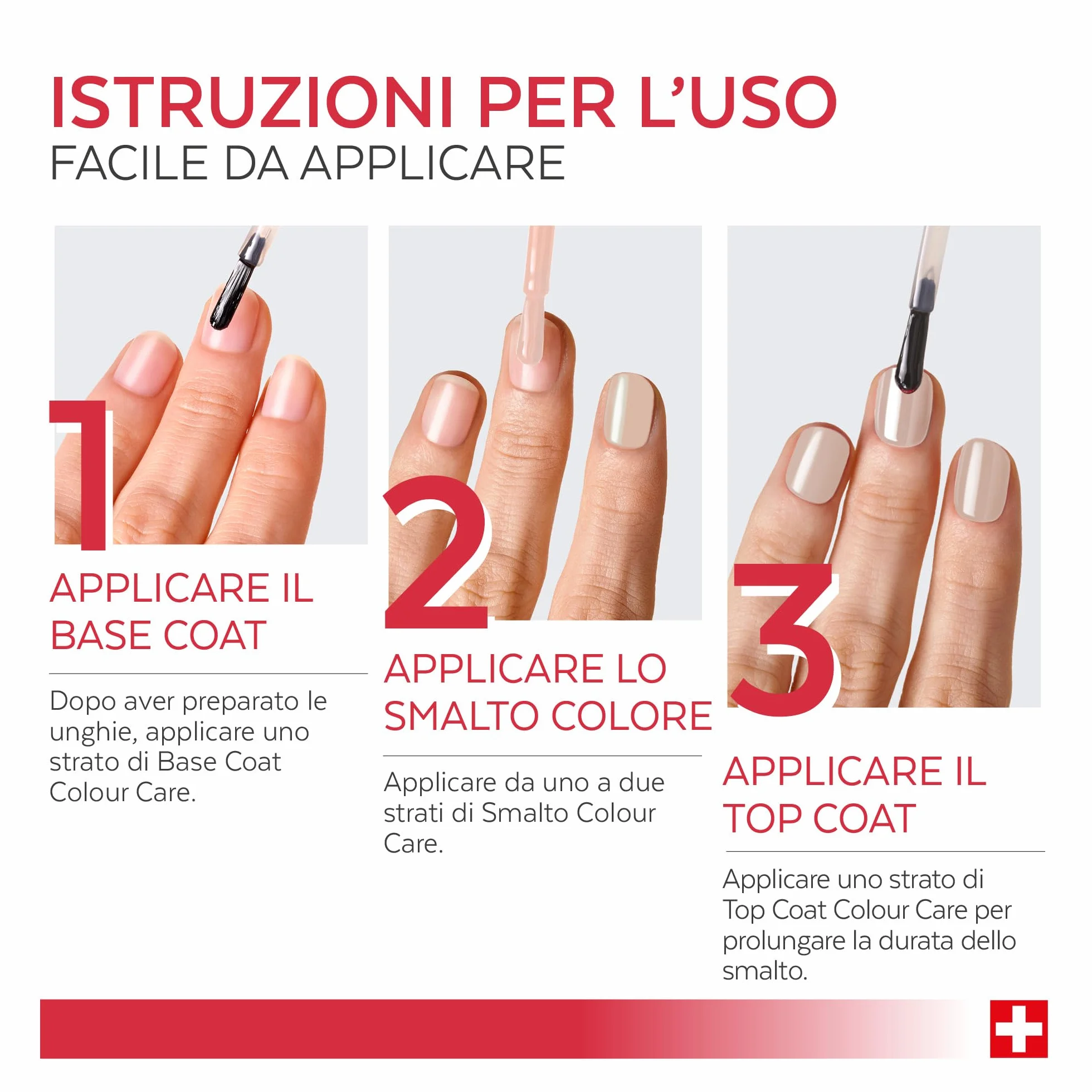 PODERM Smalto Cura per Unghie con Tea Tree Rosa Cipria 8ML Swiss Lab