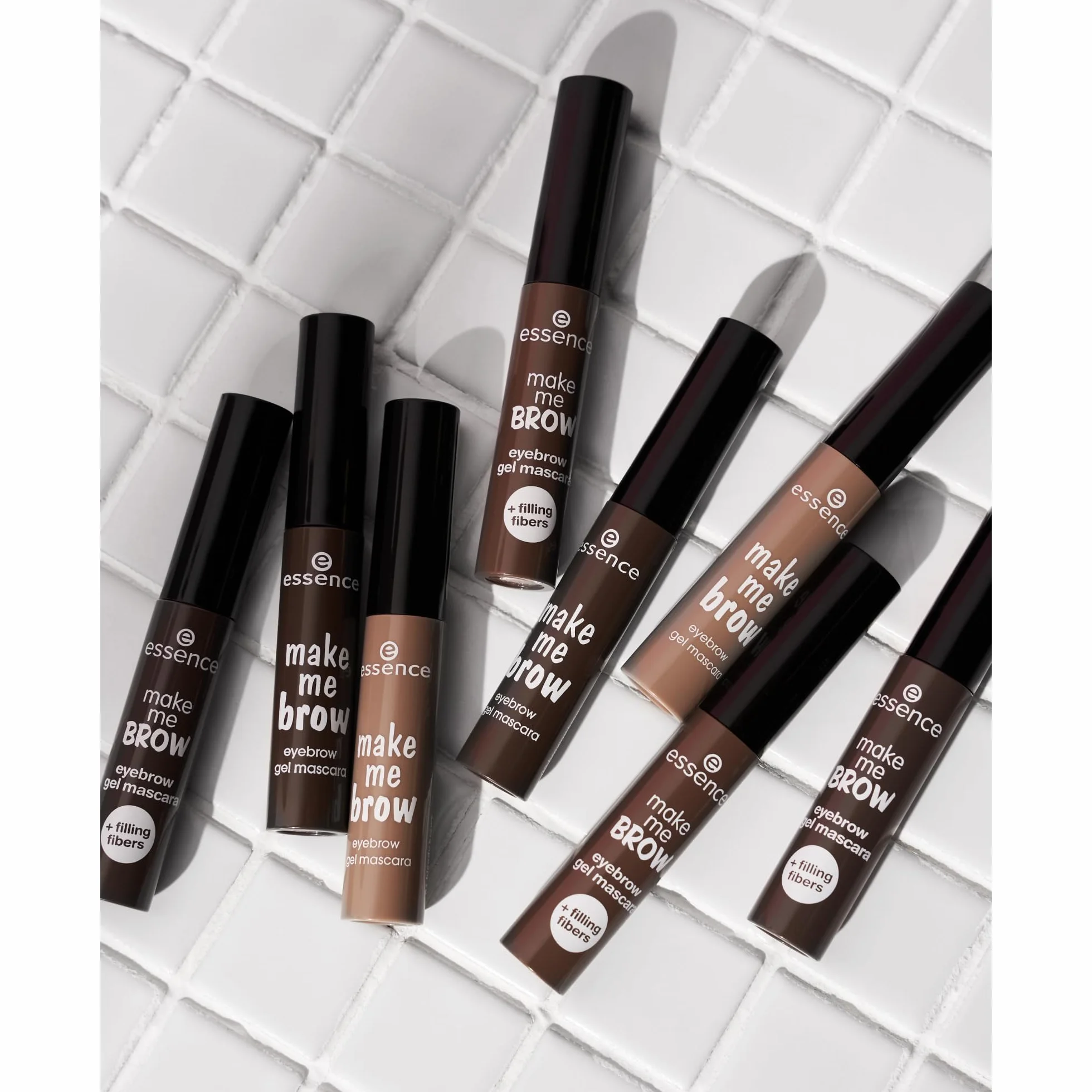essence Make me brow mascara per sopracciglia definizione gel 3.8ml