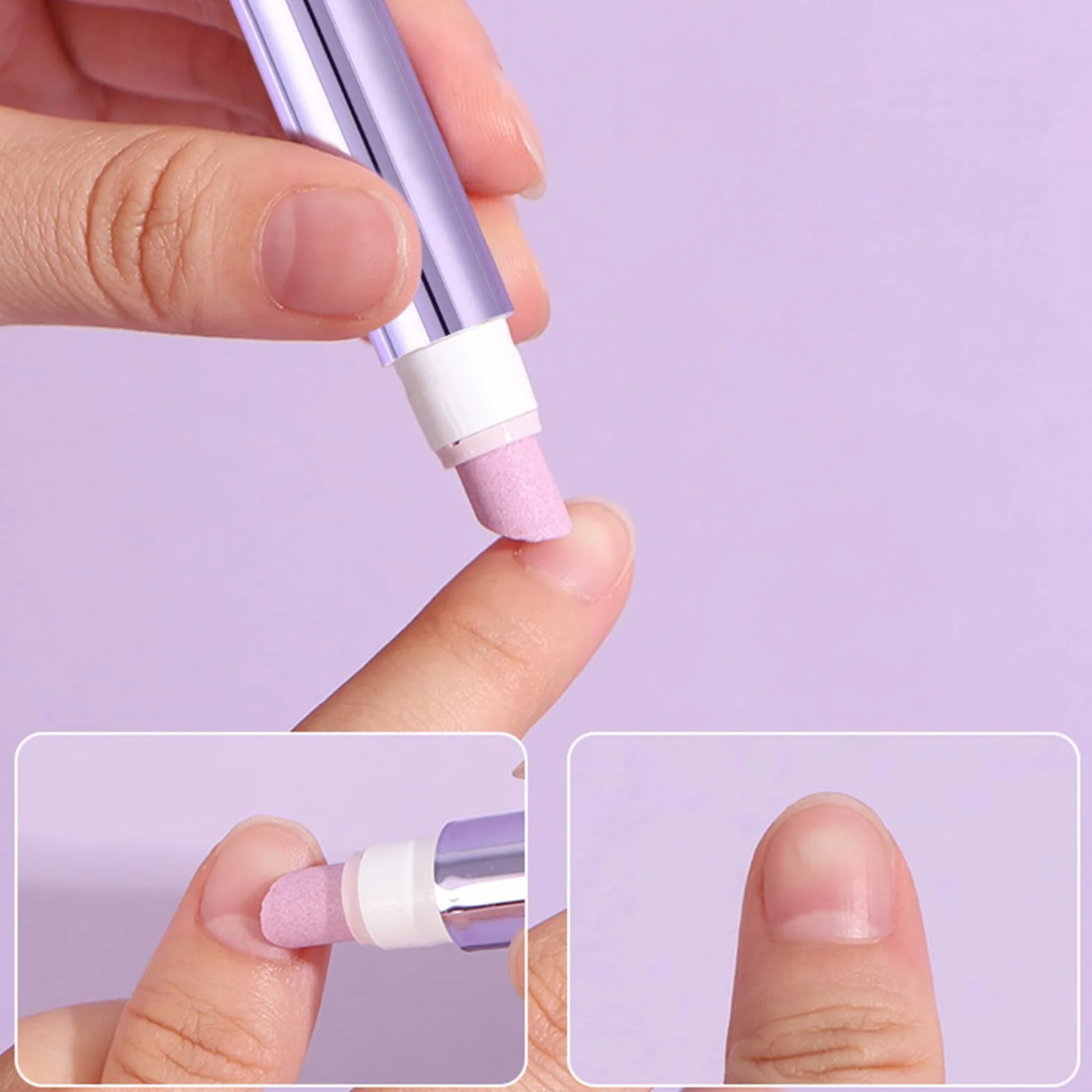 Penna per Cures unghie 3 in 1 | Penna 'olio per cuticole per unghie | Penne liquide per rimozione cuticole con corpo girevole | Cuticoles Remover Repair Penne per ipotizzati