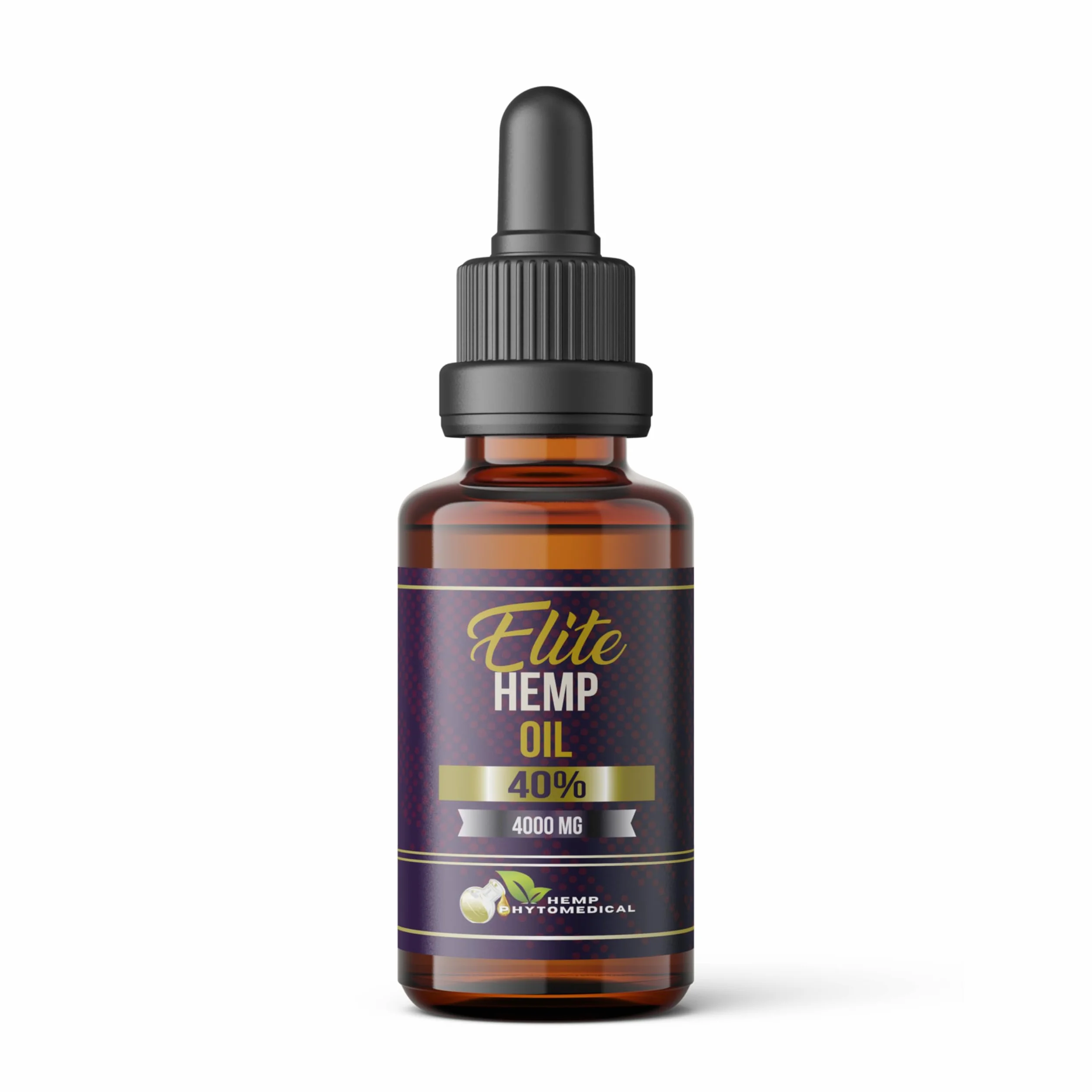Elite Hemp Oil 40% HEMP PHYTOMEDICAL Olio di Canapa Certificato ad Alta Concentrazione