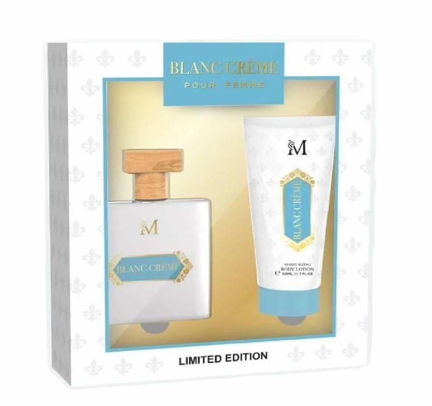 Montage Blanc Crème Cofanetto Regalo Eau de Parfum 50 ml + Body Lotion 50 ml