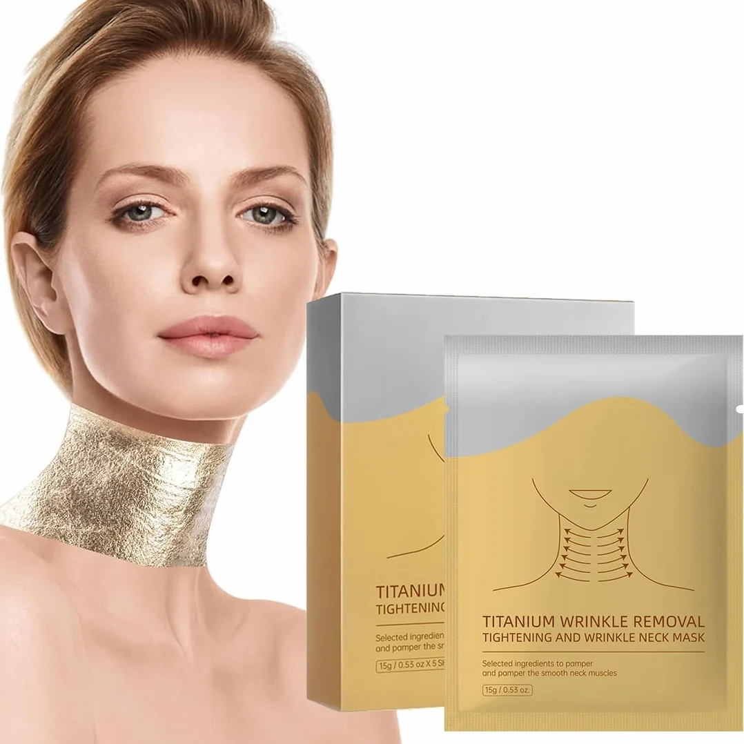 1 Confezione maschera collo, Cerotti lifting collo, Maschera collo collagene