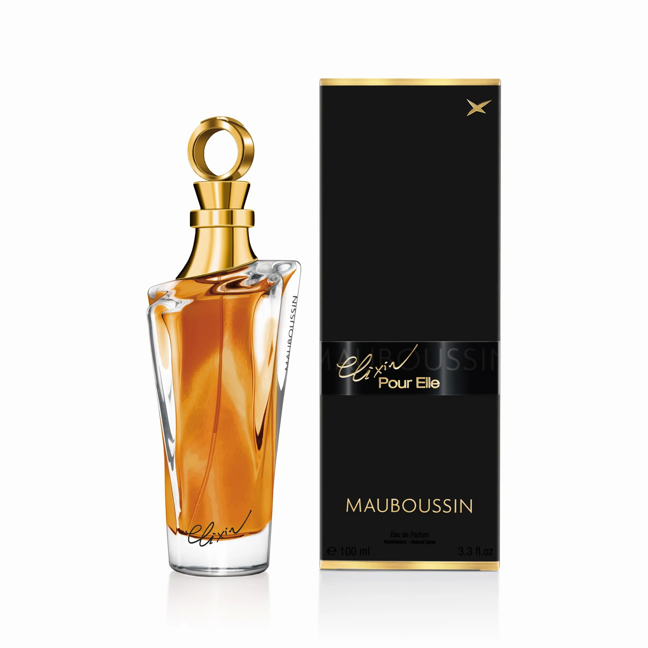 Mauboussin - Eau de Parfum Donna - Elixir Pour Elle - Fragranza Orientale e saporita - 100ml