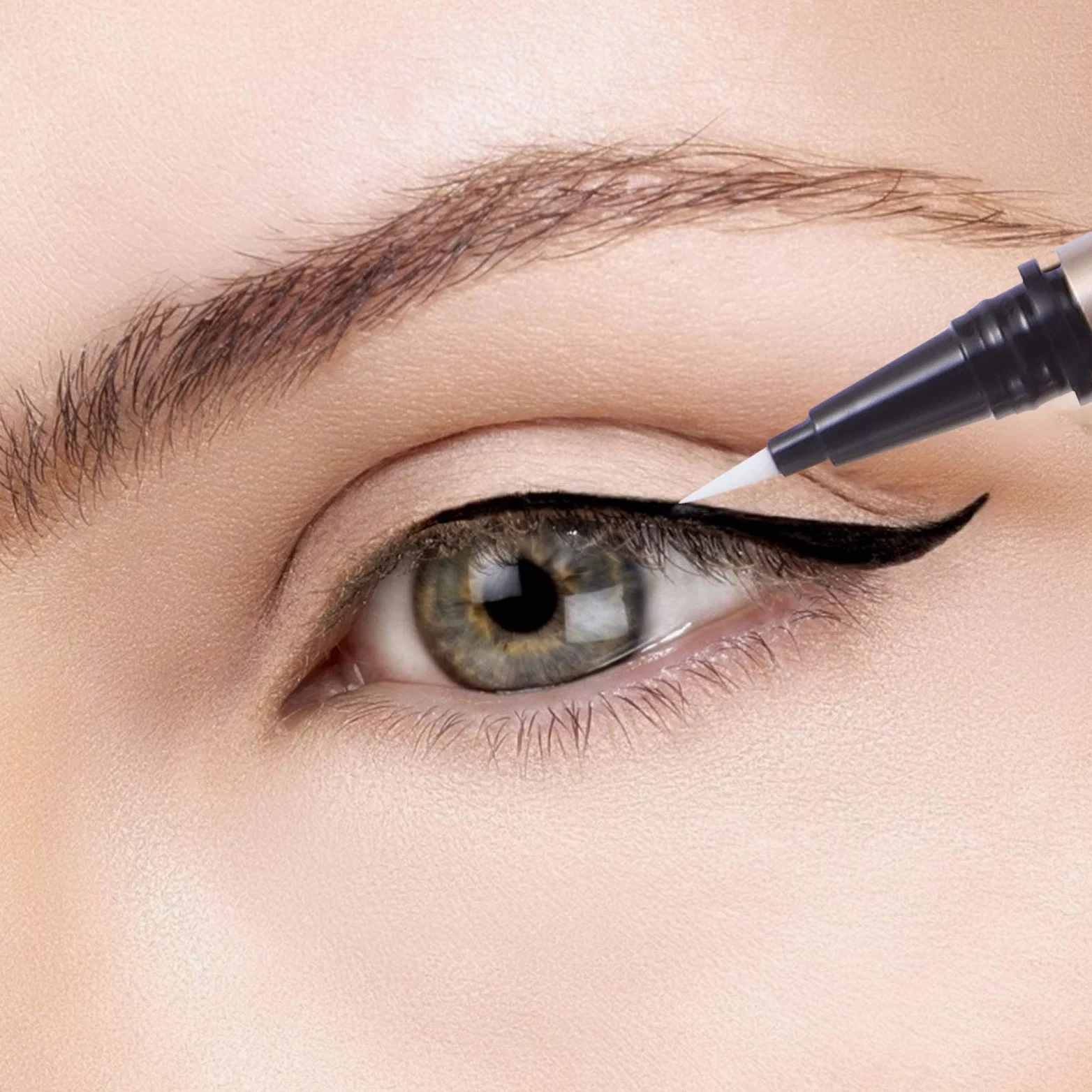 Tubo Eyeliner Ricaricabile da 1ml in Plastica Oro, 5 Pezzi | Contenitore Vuoto per Riempimento Diy, Formato Tascabile, Adatto a Grossisti e Rivenditori Cosmetici