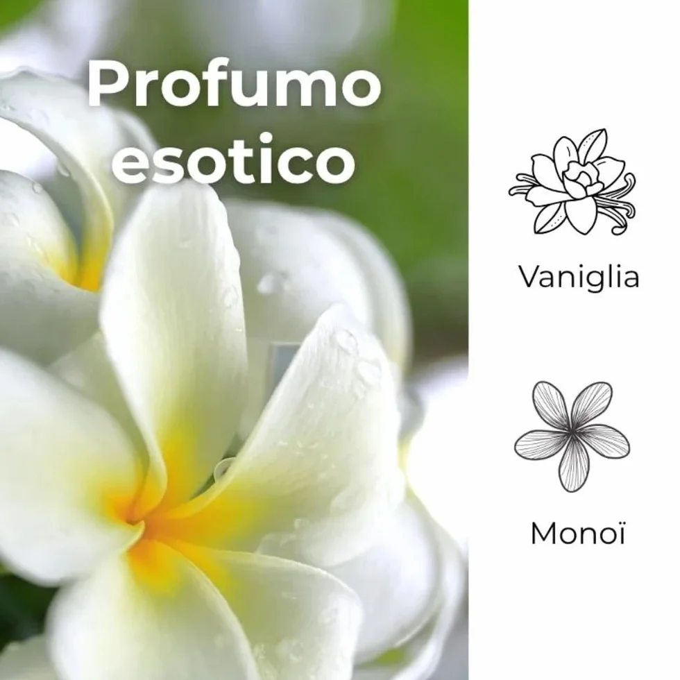 Bottega Verde - SOL Tropical, Crema Doposole Corpo, 200 ml, Idrata, Rinfresca e Prolunga l’Abbronzatura, con Monoï ed Estratto di Vaniglia, Nutriente, Pelle Morbida e Profumata