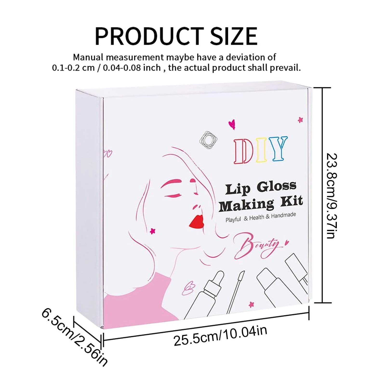 Kit per Creare Gloss Labbra Fai da Te Set Artigianale di Gloss Labbra | Kit Fai Da Te Per Creare Il Lucidalabbra Per Donne Ragazze Amanti Del Trucco Principianti Adolescenti Principesse