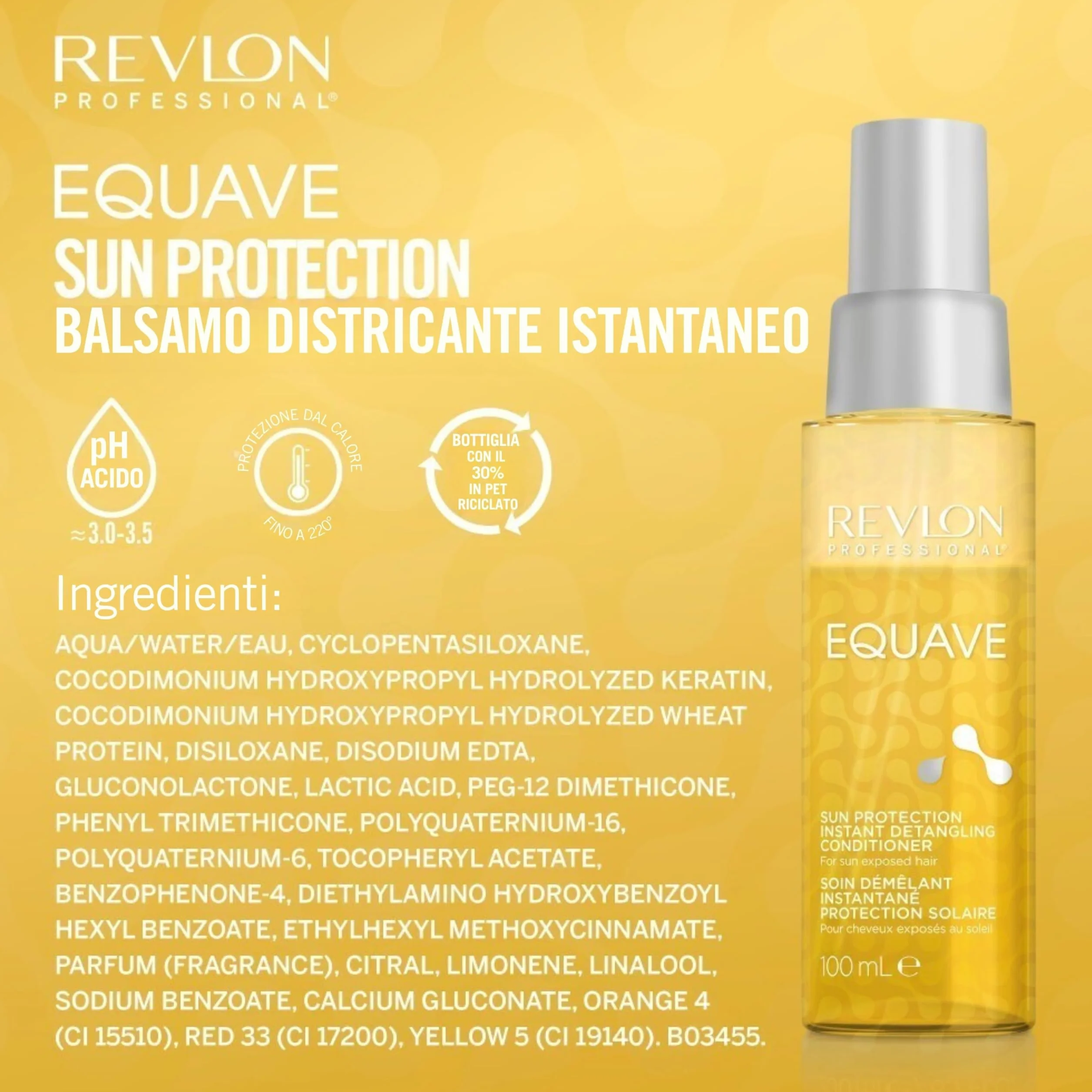Revlon Professional Equave Sun Protection Bi-Phase Detangling Conditioner 100ml