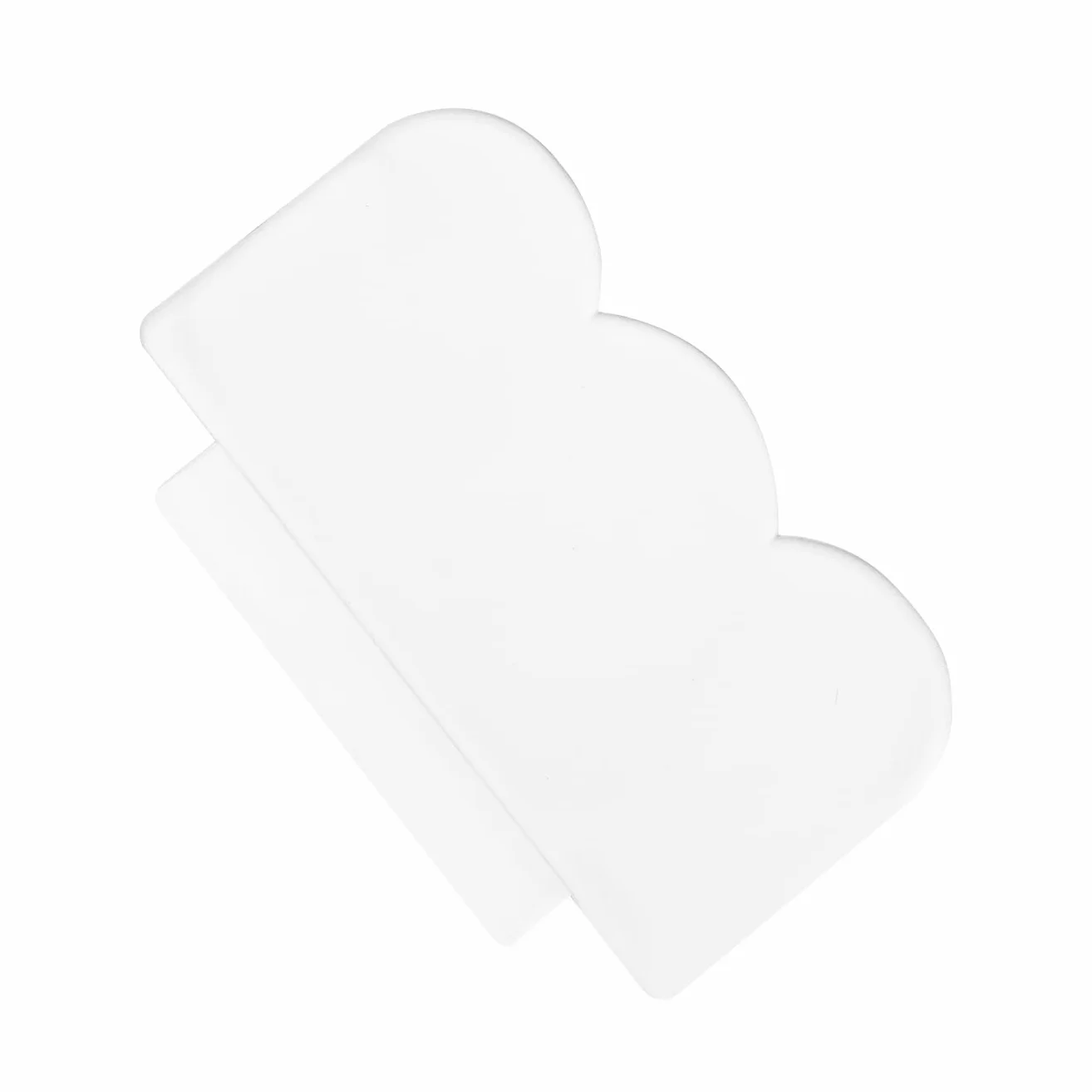NÉONAIL Mini Timbro con Raschietto - French Unghie Stampo - Applicatore in Silicone