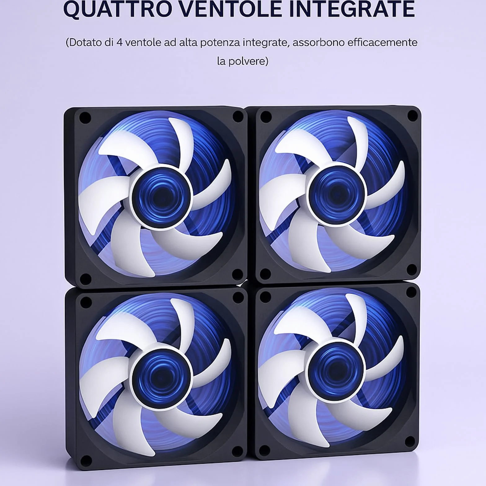 Voltix Aspiratore Unghie Professionale 80W con 4 Ventole e Velocità Regolabile, Aspirapolvere per Unghie Manicure e Pedicure, Macchina Aspiratore Potente e Silenziosa per Salone e Uso Domestico