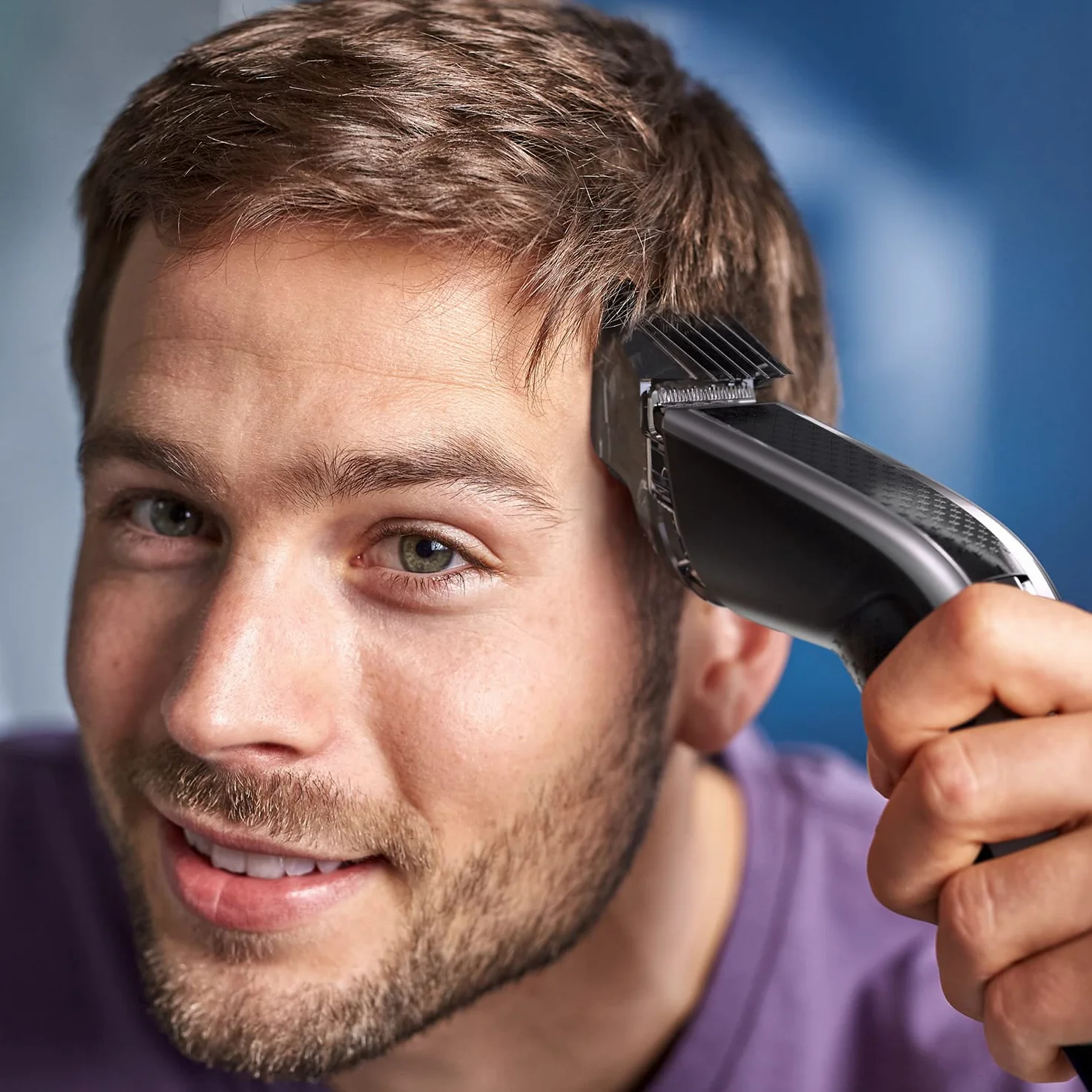 Philips Hair Clipper Serie 5000 Regolacapelli con Tecnologia Trim-n-Flow e DualCut (modello HC5650/15)