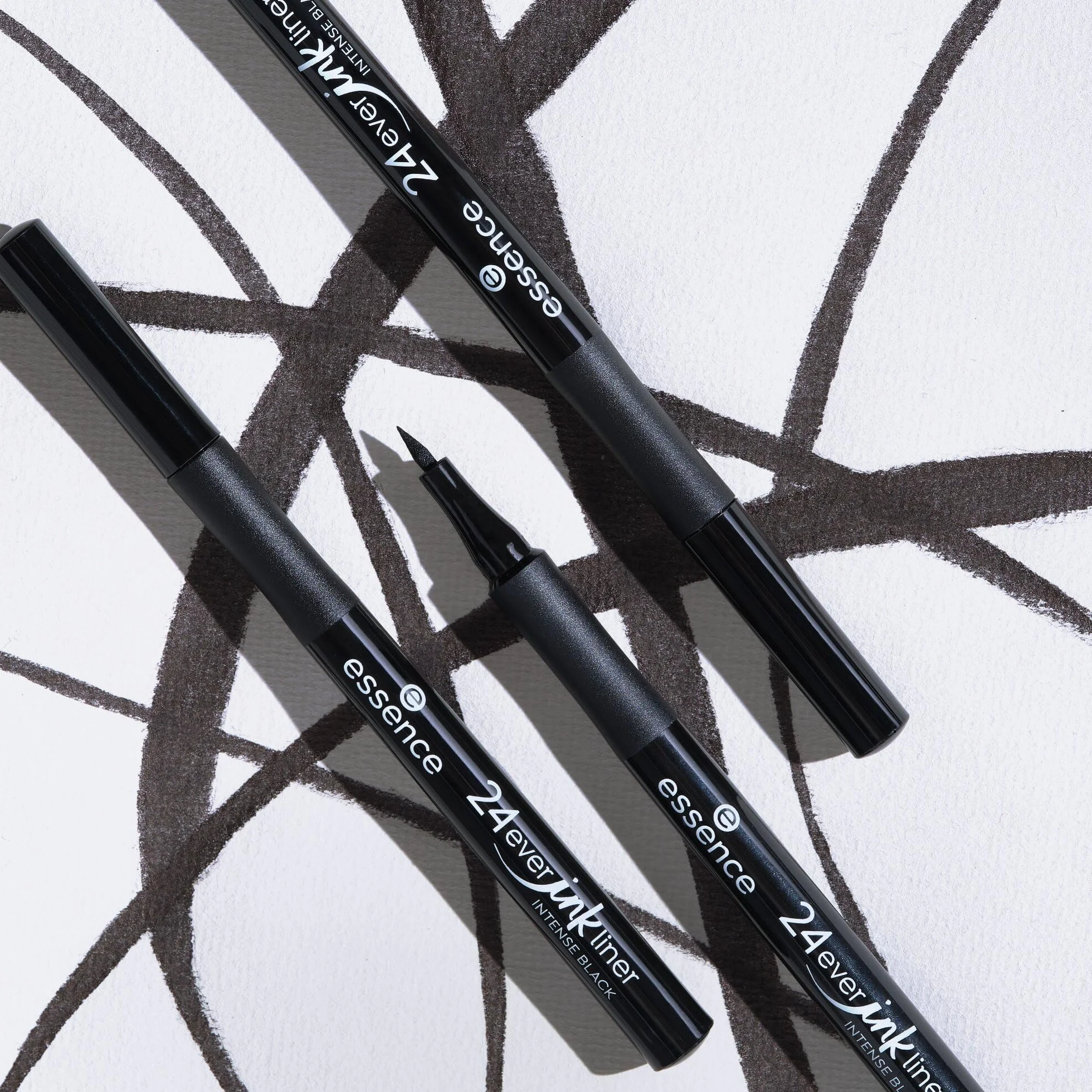 essence 24ever ink eyeliner occhi, lunga durata, opaca 1.2ml
