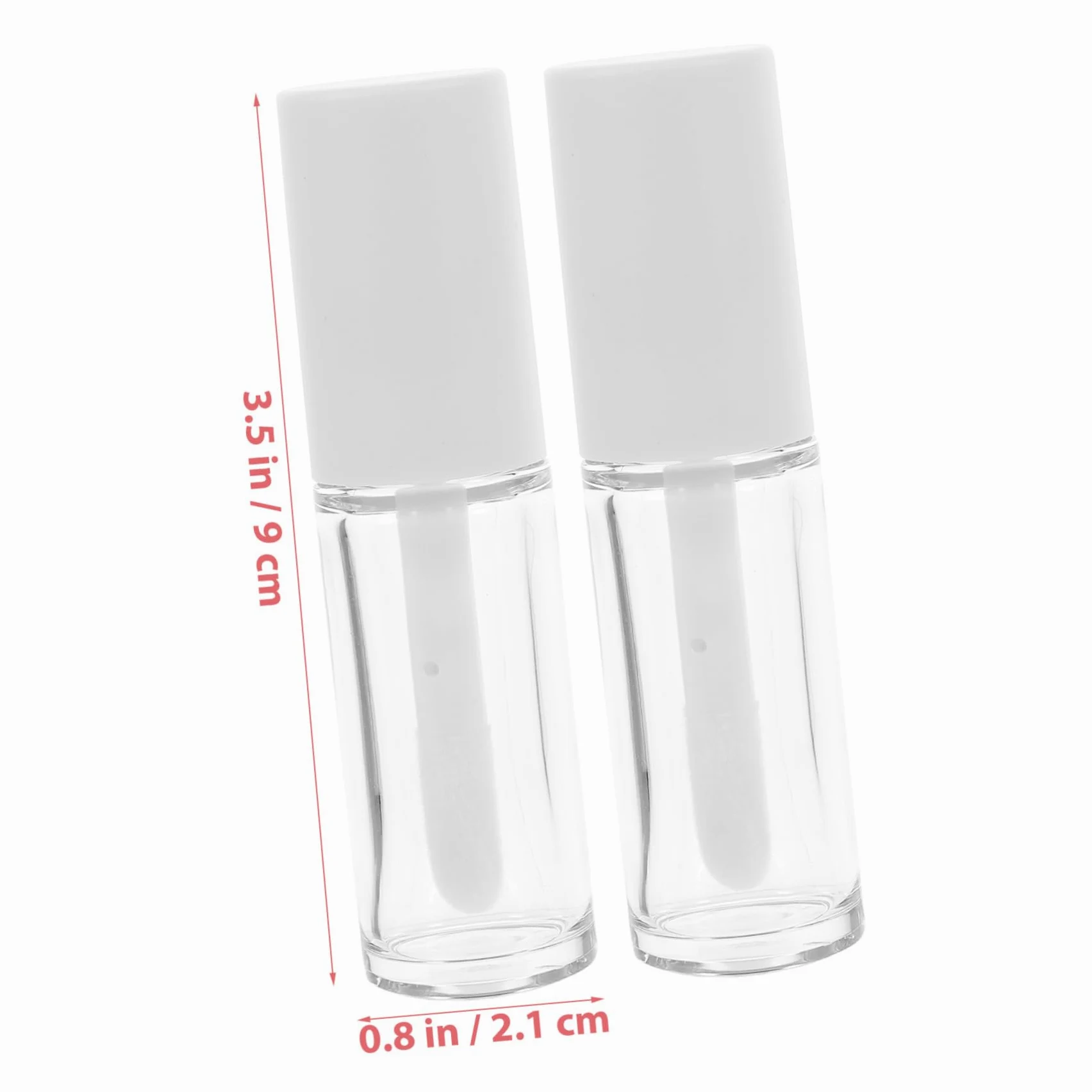 15 Pezzi Tubetti Lucidalabbra 10ml Petg con Applicatori | Bianco, Chiusura Ermetica e Riutilizzabile, Formato Portatile per Shopping All'aperto e Feste