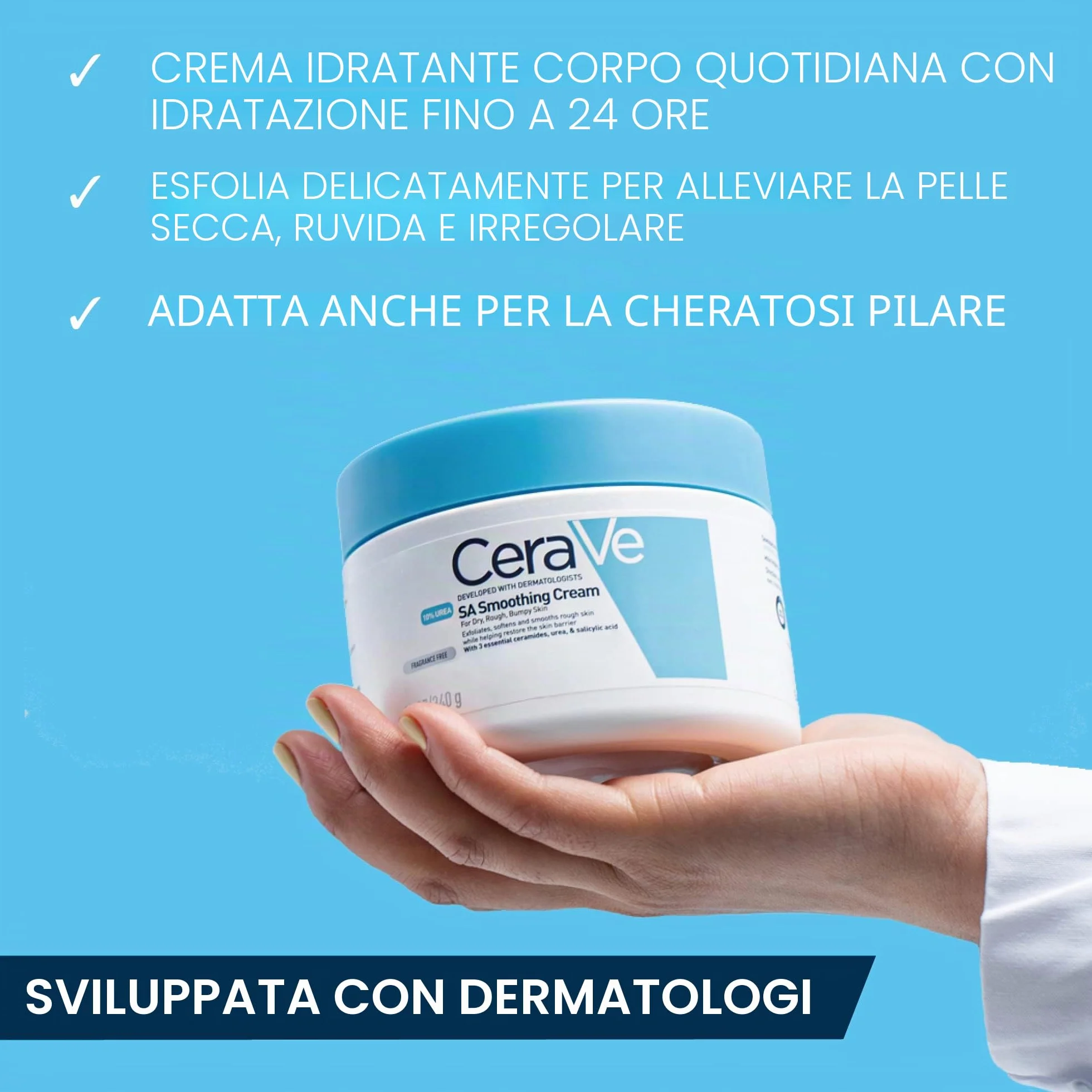 Cerave Crema Levigante SA 340GR