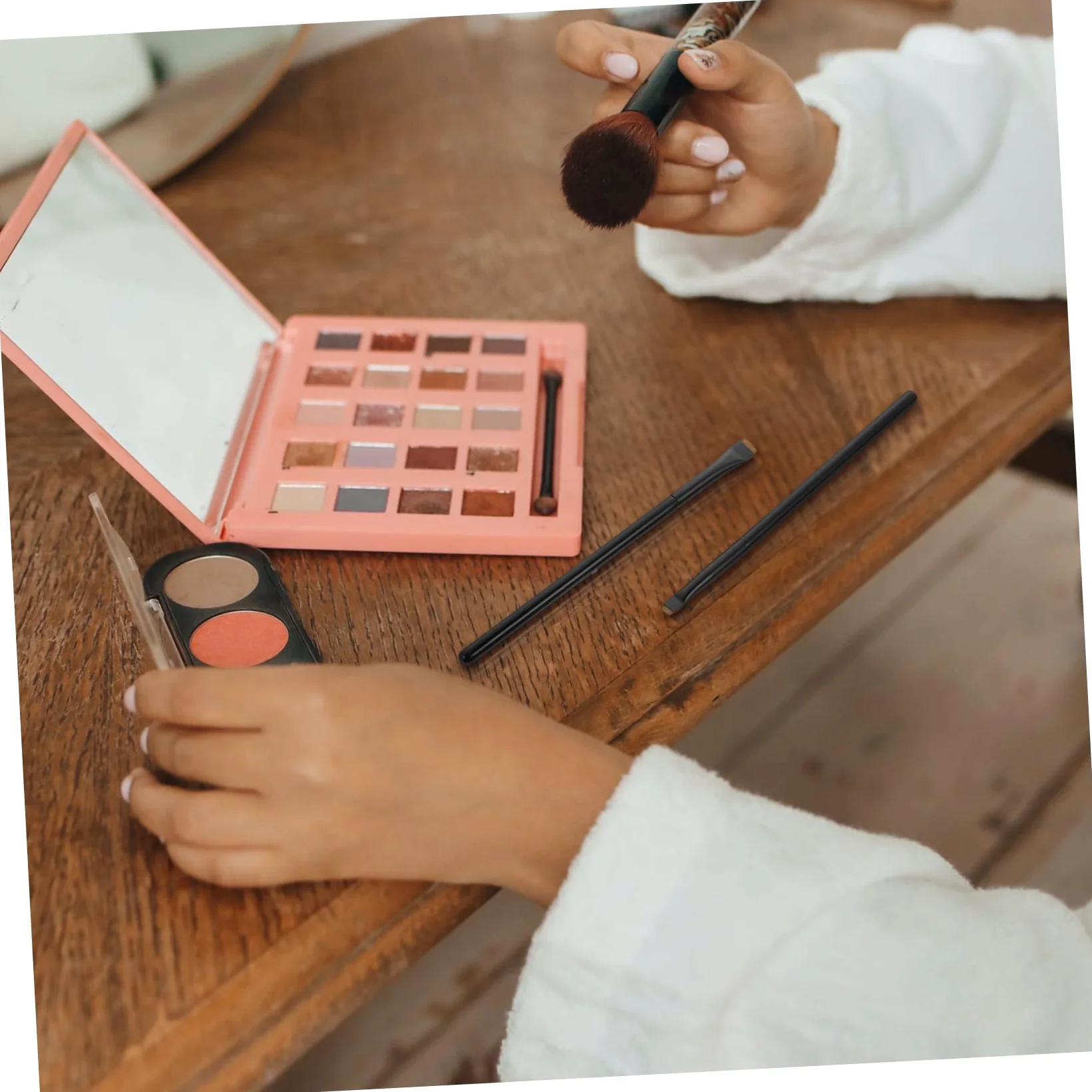 DOITOOL 12pezzi Pennelli Per Eyeliner Pennelli Per Trucco Occhi Professionali Per Applicazione Facile e Precisa Per Makeup Artist e Appassionati Di Bellezza