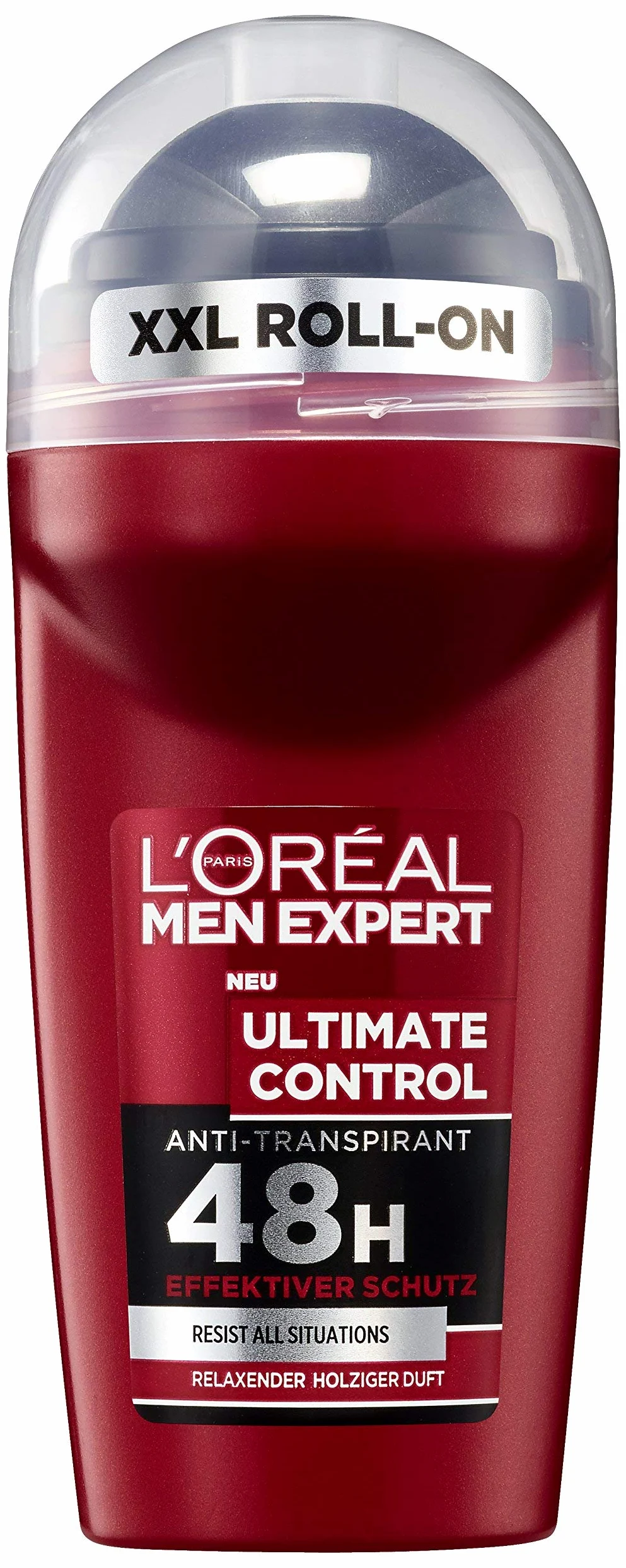 L' Oréal Men Expert Deo Roll On Ultimate Control, confezione da 6 (6 x 50 ml)