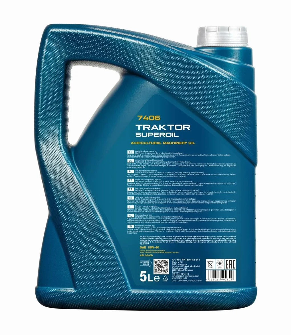 MANNOL Trattore Superoil 15W-40 5 L