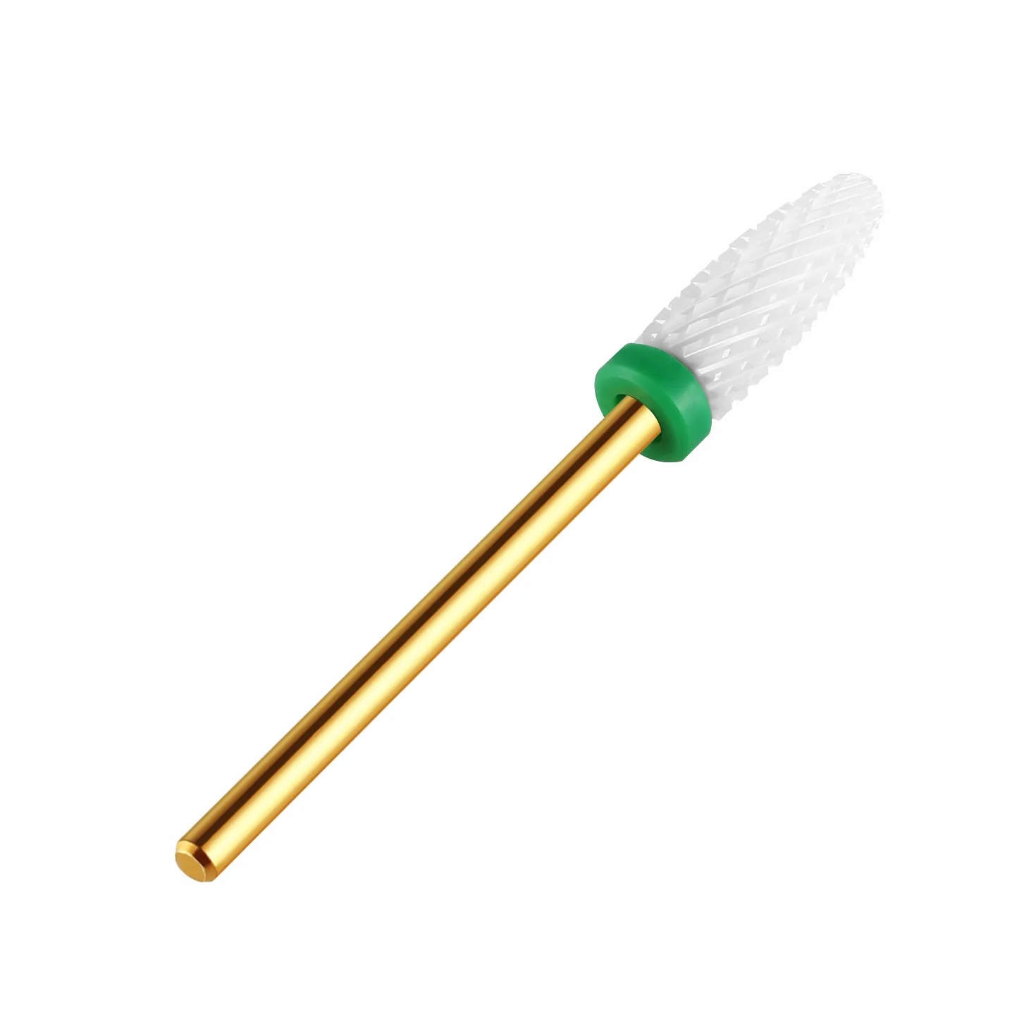 JCMaster Punte in Ceramica Conica per Fresa Unghie Grana Coarse Taglia Standard