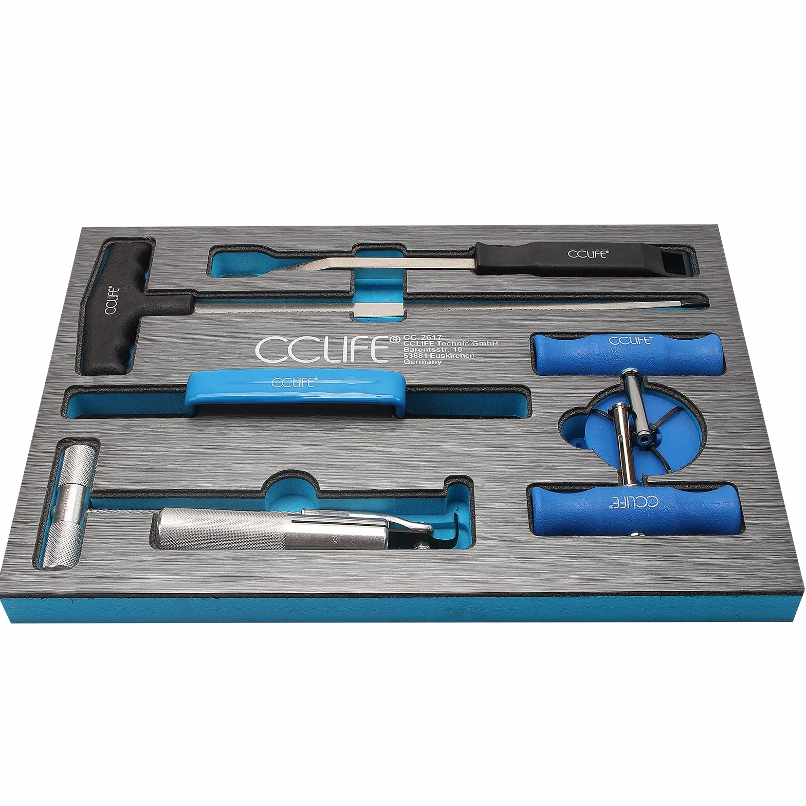 CCLIFE 7 Pezzi Set Strumenti Rimozione Parabrezza Auto Kit Riparazione Sostituzione