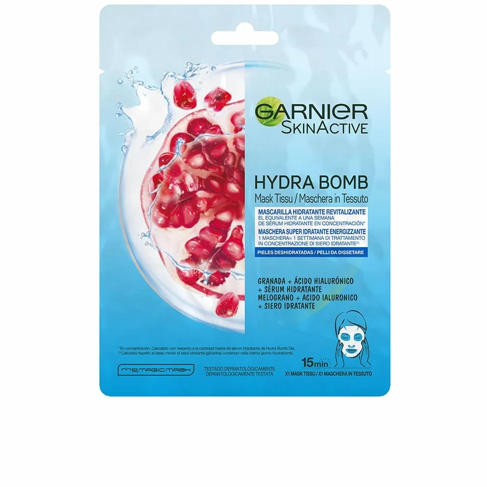 Garnier SkinActive Hydra Bomb Maschera Viso in Tessuto Super Idratante 32 ml