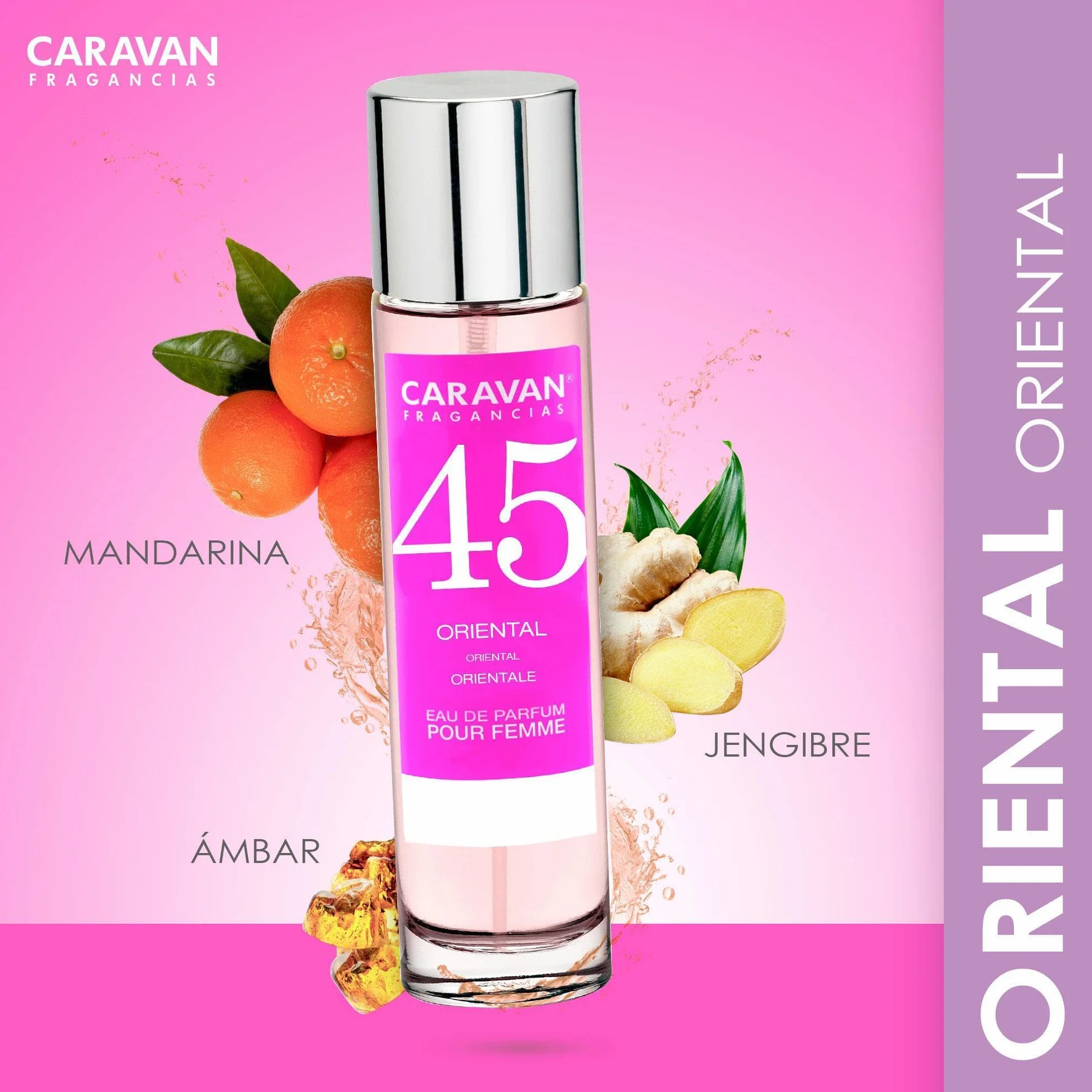 CARAVAN FRAGANCIAS Profumo da donna n. 47 da 150 ml + set di 10 flaconcini di fragranze femminili diverse da Caravan per scoprire nuovi aromi