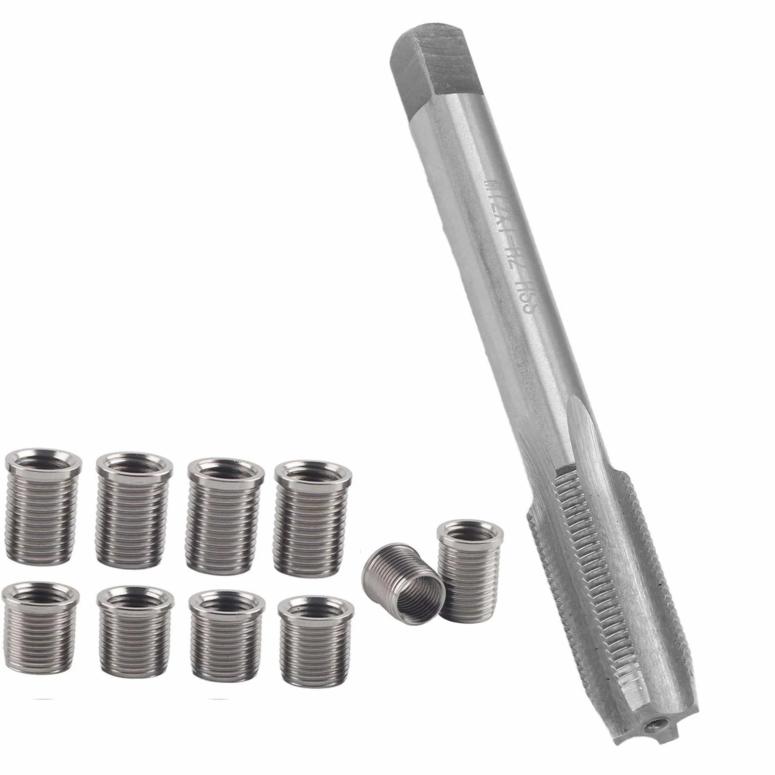 Bullone M10x1.0 Kit Riparazione Filettatura Candela Auto M12x1.0