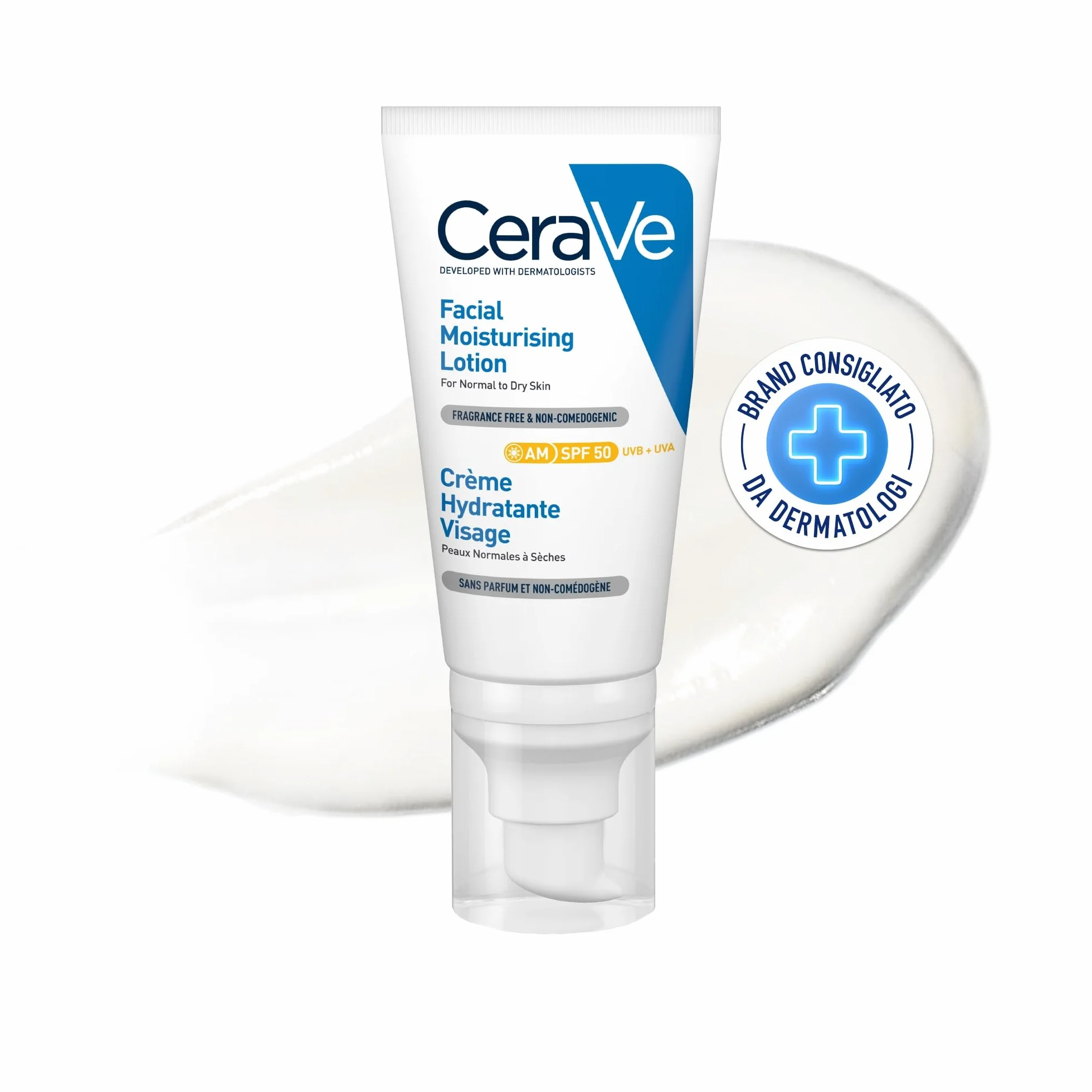 CeraVe Crema Idratante Viso SPF 50 52 ml