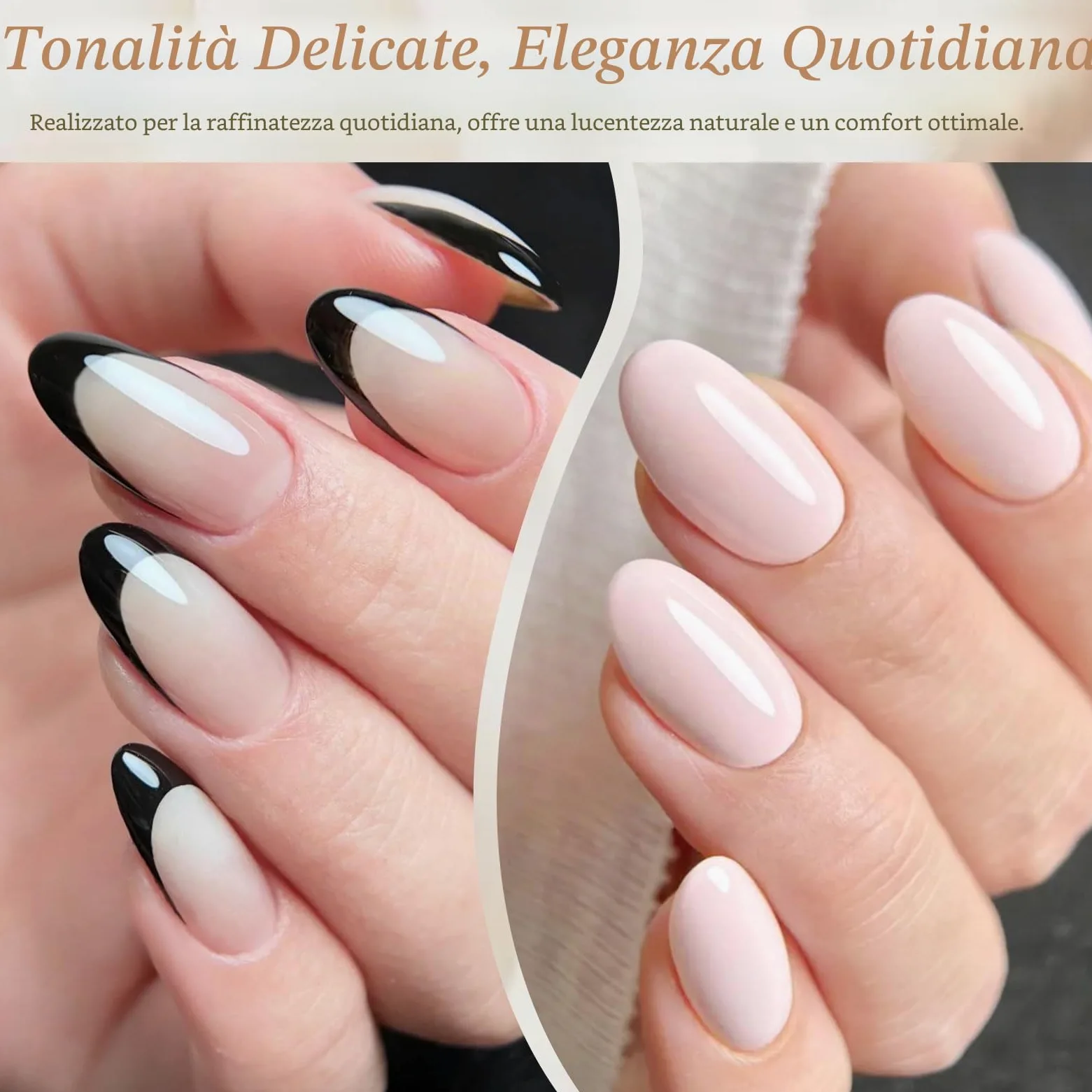 Born Pretty Set di smalti UV in gel, 52 pezzi, colore nude, rosa, rosso glitterato | Unghie in gel con base, top coat e top coat opaco, soak-off, mini UV LED, regalo