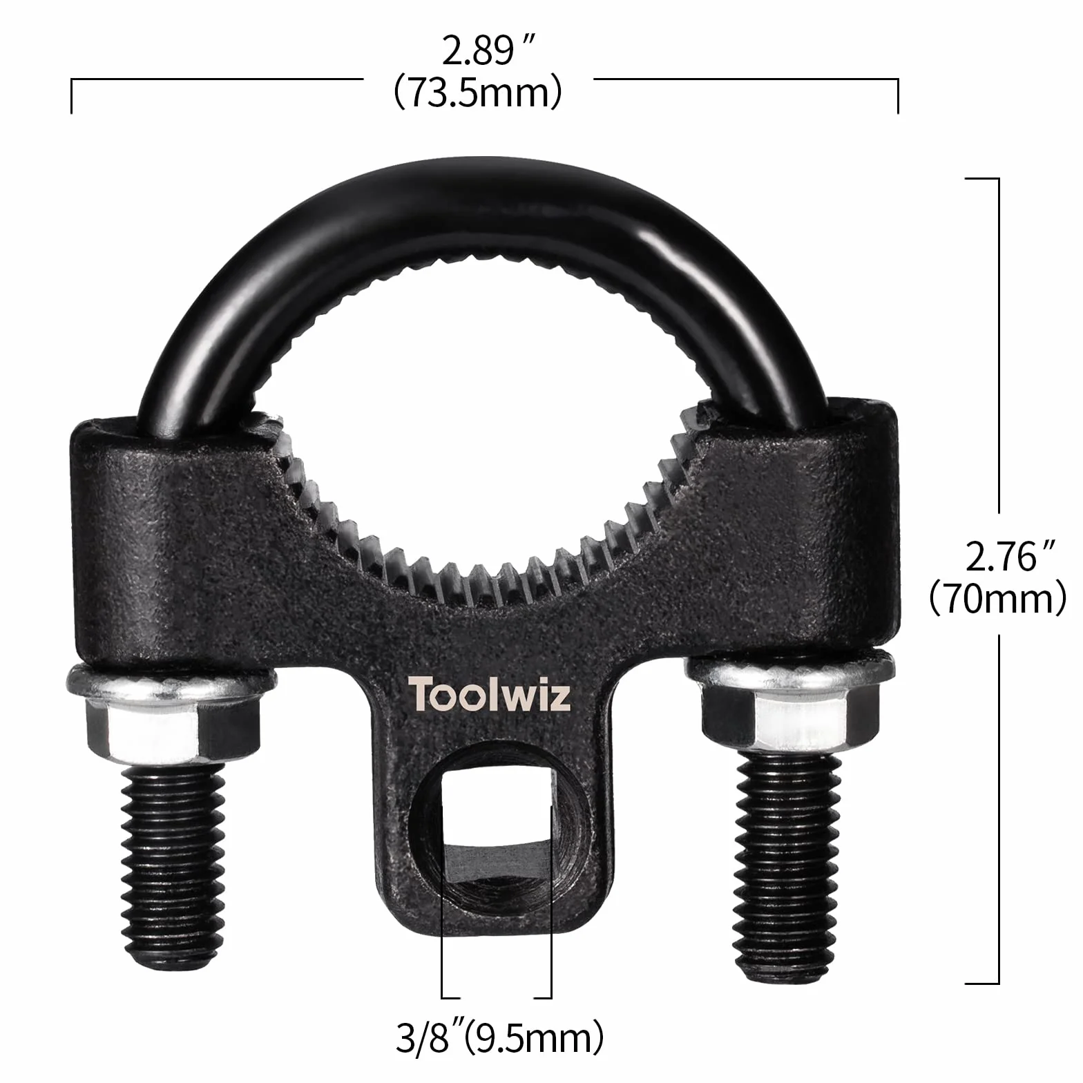 Toolwiz Strumento di rimozione del tirante interno 3/8" 30-42 mm universale a basso profilo
