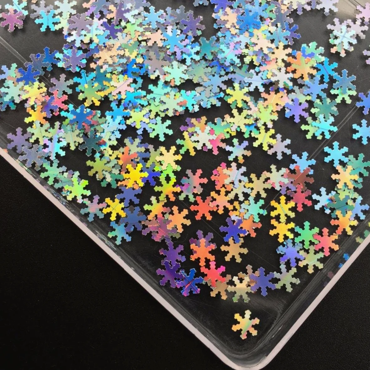 20 g/pacco formato laser argento ultrasottile glitter per unghie paillettes per body art pittura nail artl decorazione fai da te