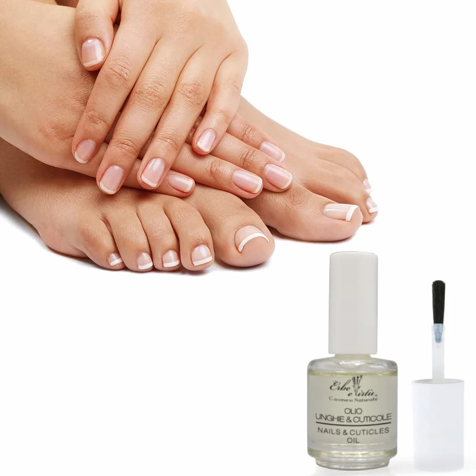 Olio Unghie e Cuticole 17ml Mix di Oli pregiati, Mandorle, Oliva, Limone, Argan Uso professionale