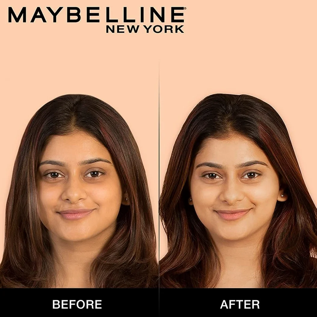 2 x Maybelline Fit Me Matte & Poreless 16 Hour Foundation Tube 18ml – 128 Warm Nude