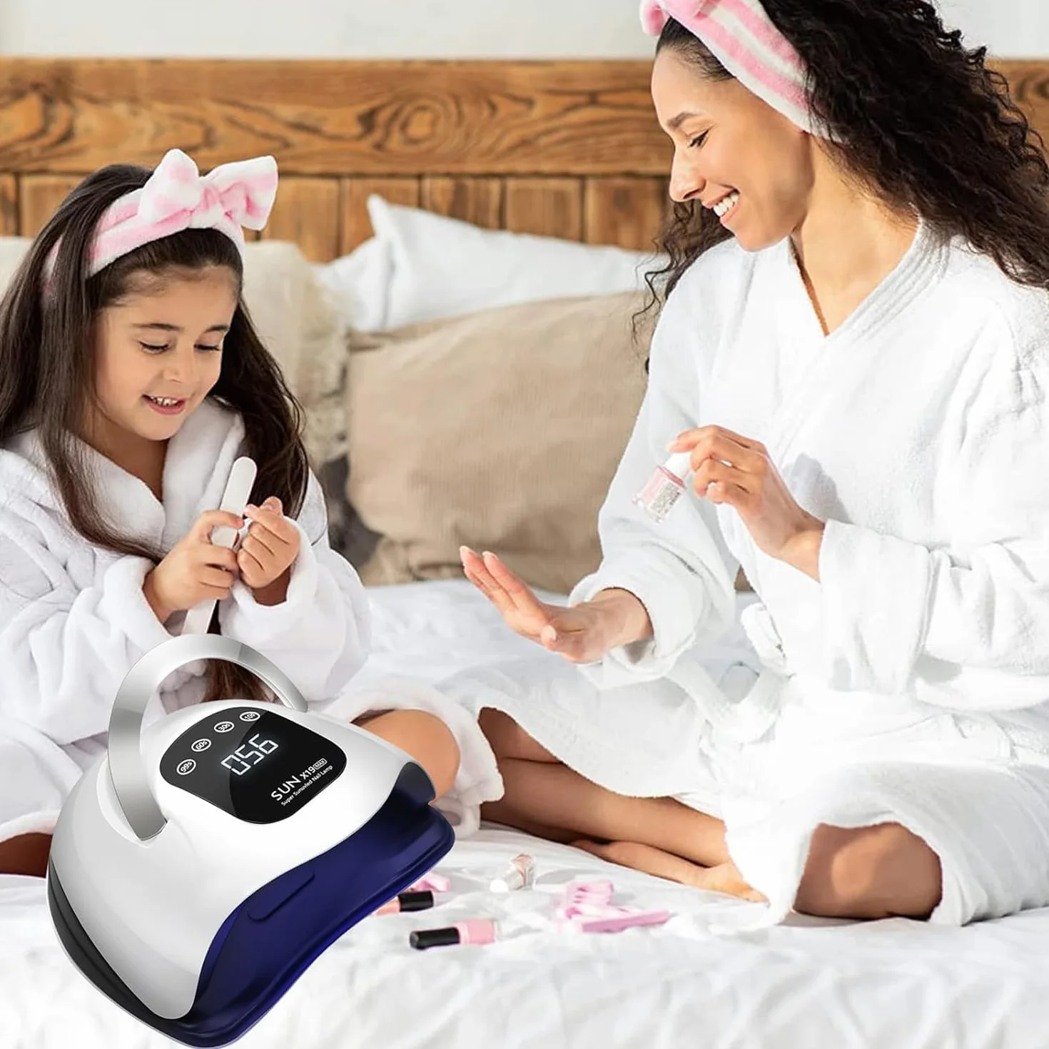 Lampada UV LED per Unghie 320W 72 Perline LED Touch Screen LCD 4 Timer Sensore Automatico Protezione Alta Temperatura
