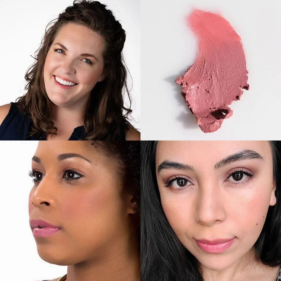 Maven - Rossetto opaco malva da donna, biologico, vegano, senza glutine, colore cremoso, nutriente, con vitamina E, colore malva tenue rosa
