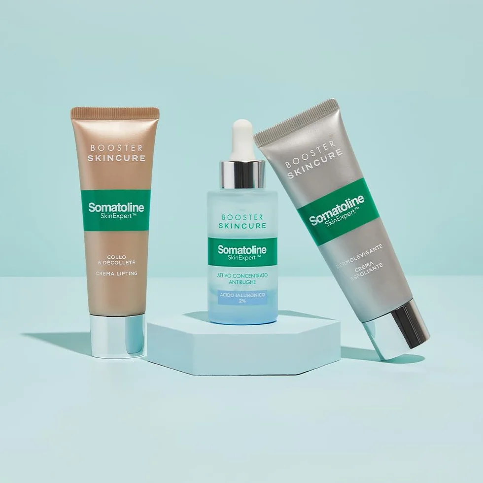 Somatoline SkinExpert, Skincure Collo e Décolléte Crema Lifting, Trattamento Viso Anti-età, con Peptide Bioattivo, 50ml