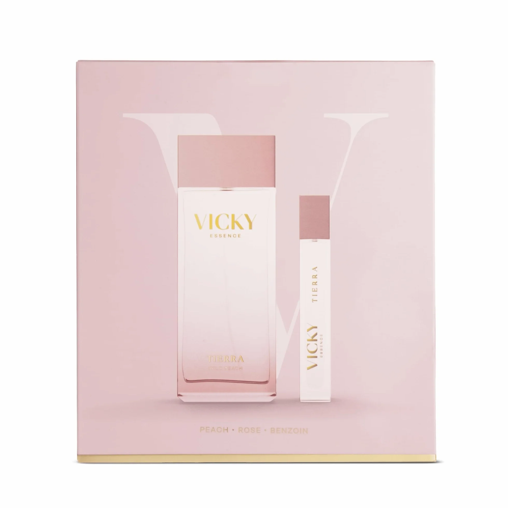 VICKY MARTIN BERROCAL SET Eau de Toilette TERRA 100 ml + EDT 20 ml | Profumo da donna | Fragranza floreale orientale e duratura | con note di pera, rosa e vaniglia