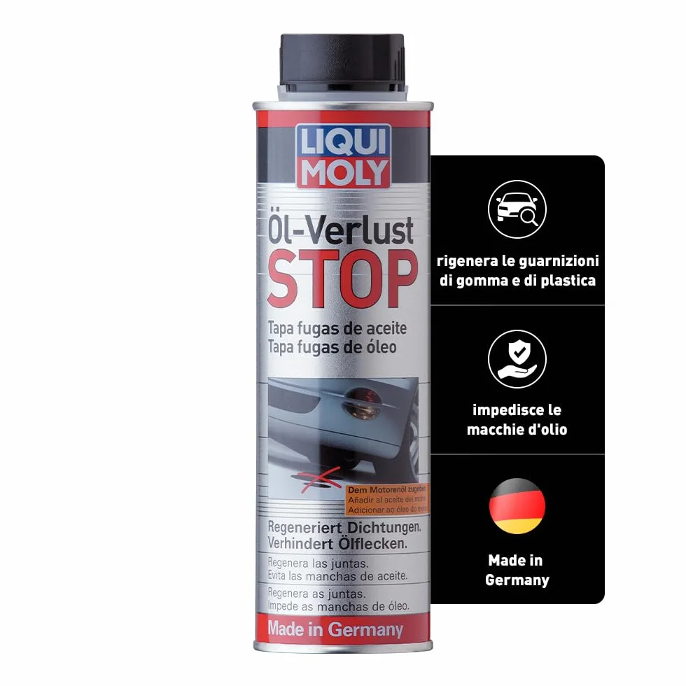 LIQUI MOLY Stop perdite d’olio, 300 ml, Additivo all'olio, SKU: 1802