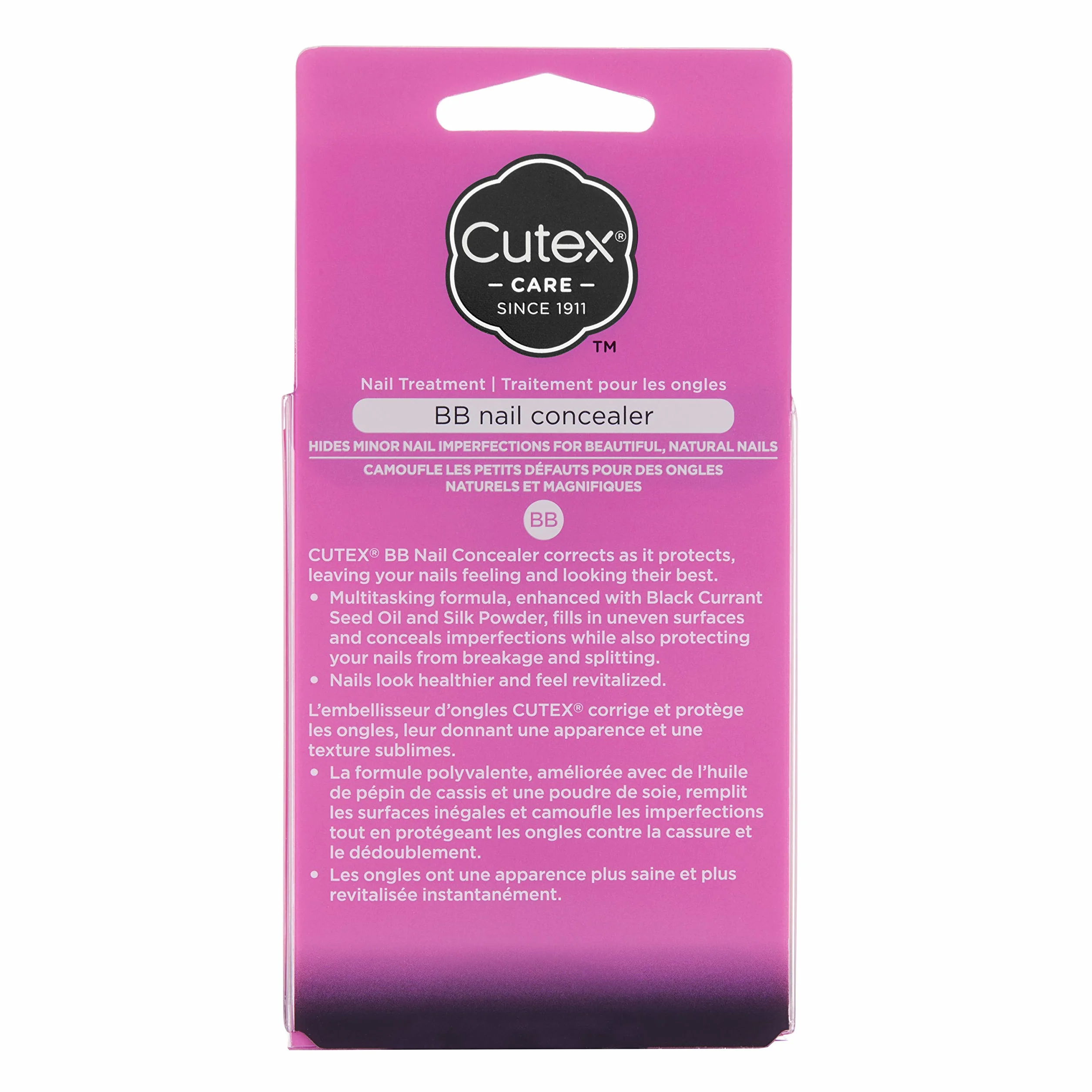 Cutex BB Nail Concealer Trattamento Nail Care Treatment Correttore Unghie dalla Superficie Imperfetta o con Macchie Bianche - 13.6 ml