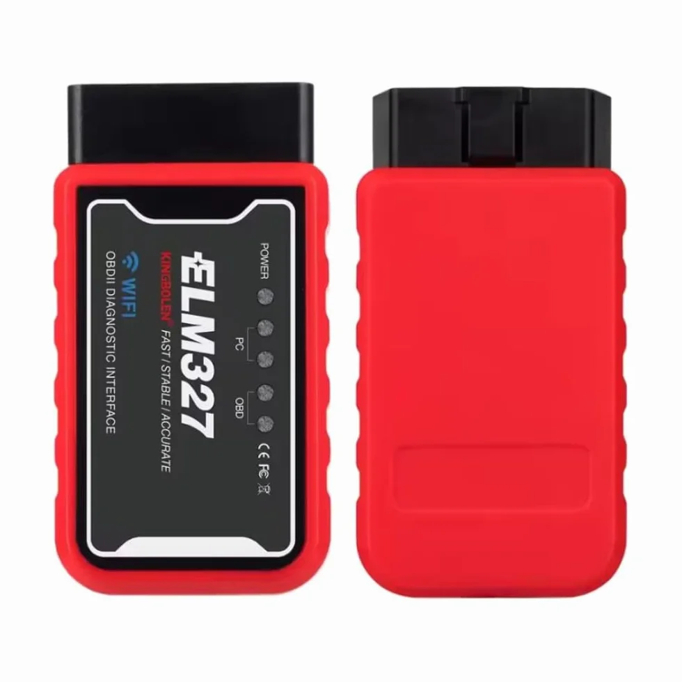 ELM327 WIFI V1.5 Strumento Diagnostico OBD2 Wireless, Lettore di Codici Scanner OBD2 Compatibile con Dispositivi IOS Android Windows, Connettore OBD 16 pin per diagnosi veicoli Multi Marche dal 1996+