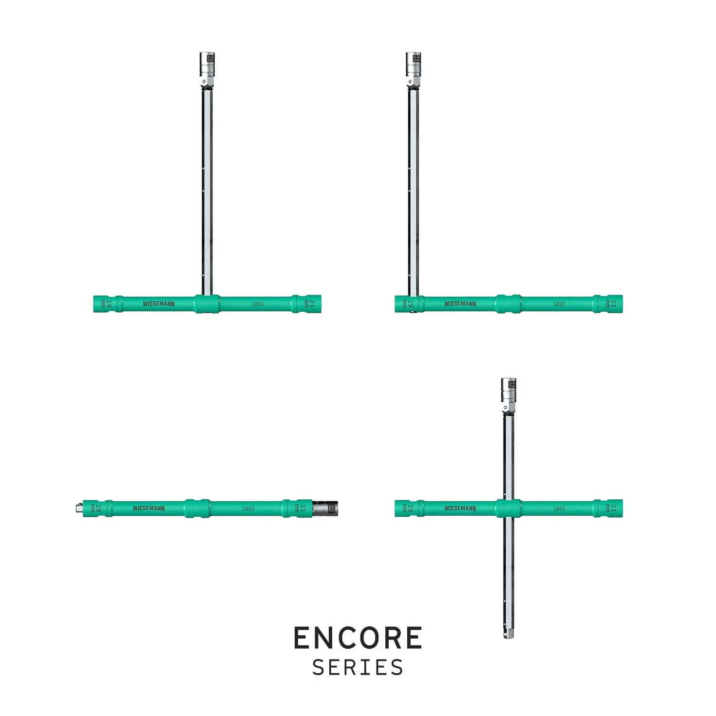 WIESEMANN 1893 Innovativa chiave a croce per ruota 4 in 1 pieghevole in acciaio Q-30 con sistema Ball Guard