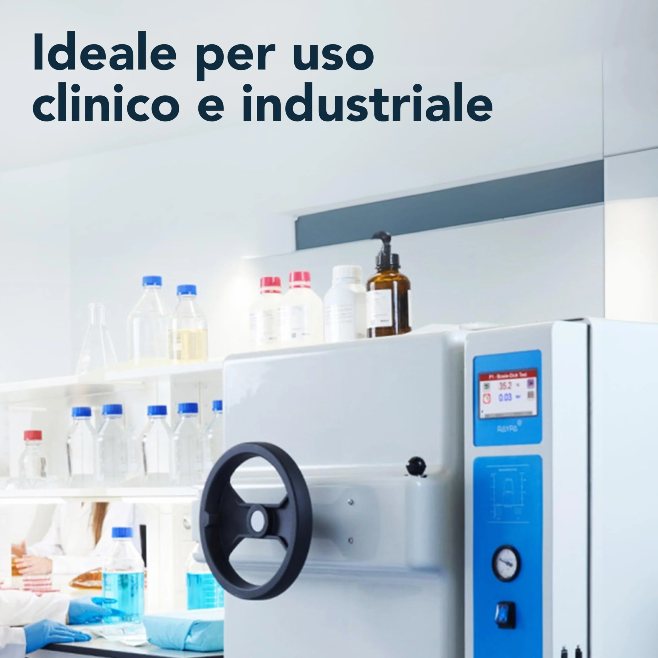Acqua Bidistillata pura 2 litri per uso clinico ed industriale Made in Italy